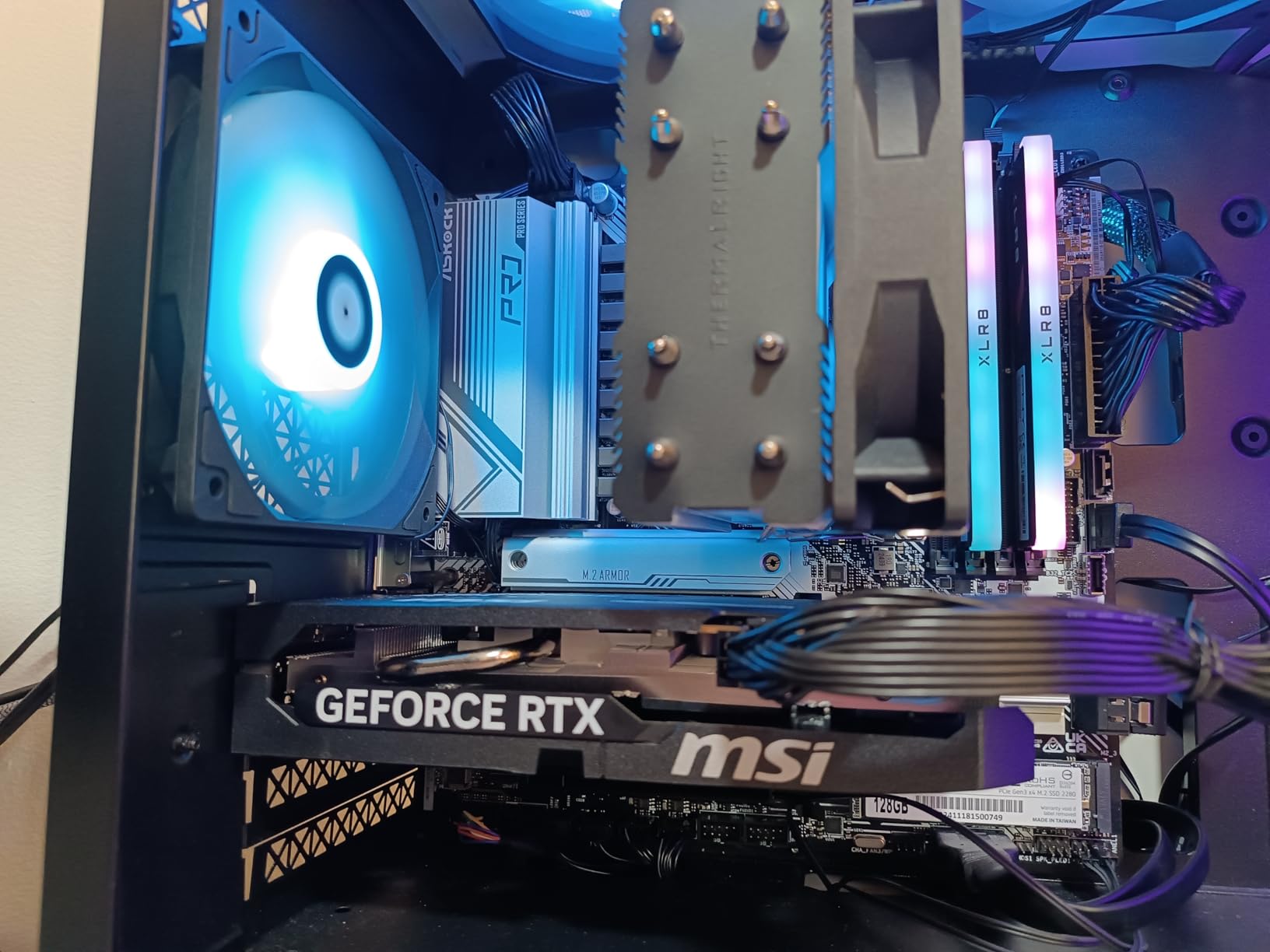 MSI Gaming RTX 5050 8G Shadow 2X OC Graphics Card (8GB GDDR6, 128-bit, Extreme Performance: 2617 MHz, DisplayPort x3 2.1a, HDMI 2.1b, NVIDIA Blackwell Architecture) customer photo 1