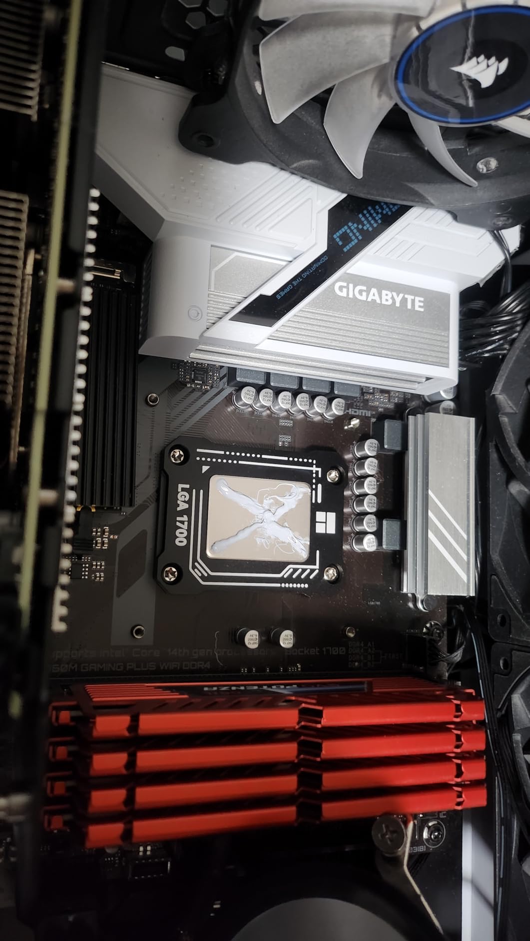 CPU Motherboard Combo - Core i5-14600K 14(6P+8E) Cores up to 5.3 GHz Unlocked Desktop Processor with GIGABYTE B760M Gaming Plus WiFi DDR4 LGA1700 Motherboard customer photo 1
