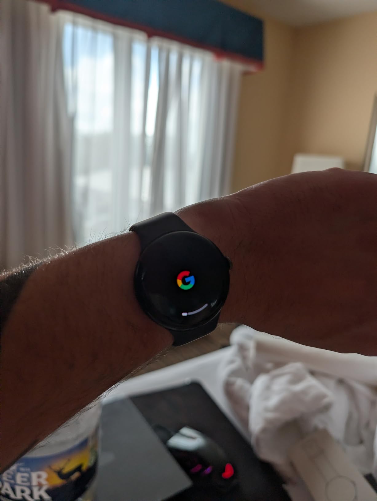 Google Pixel Watch 4 (45mm) - Android - 2 Years of Data - Heart Rate, Sleep & Fitness Tracking - 40hr Battery - Matte Black Aluminum Case - Obsidian Active Band - LTE (2025) customer photo 1