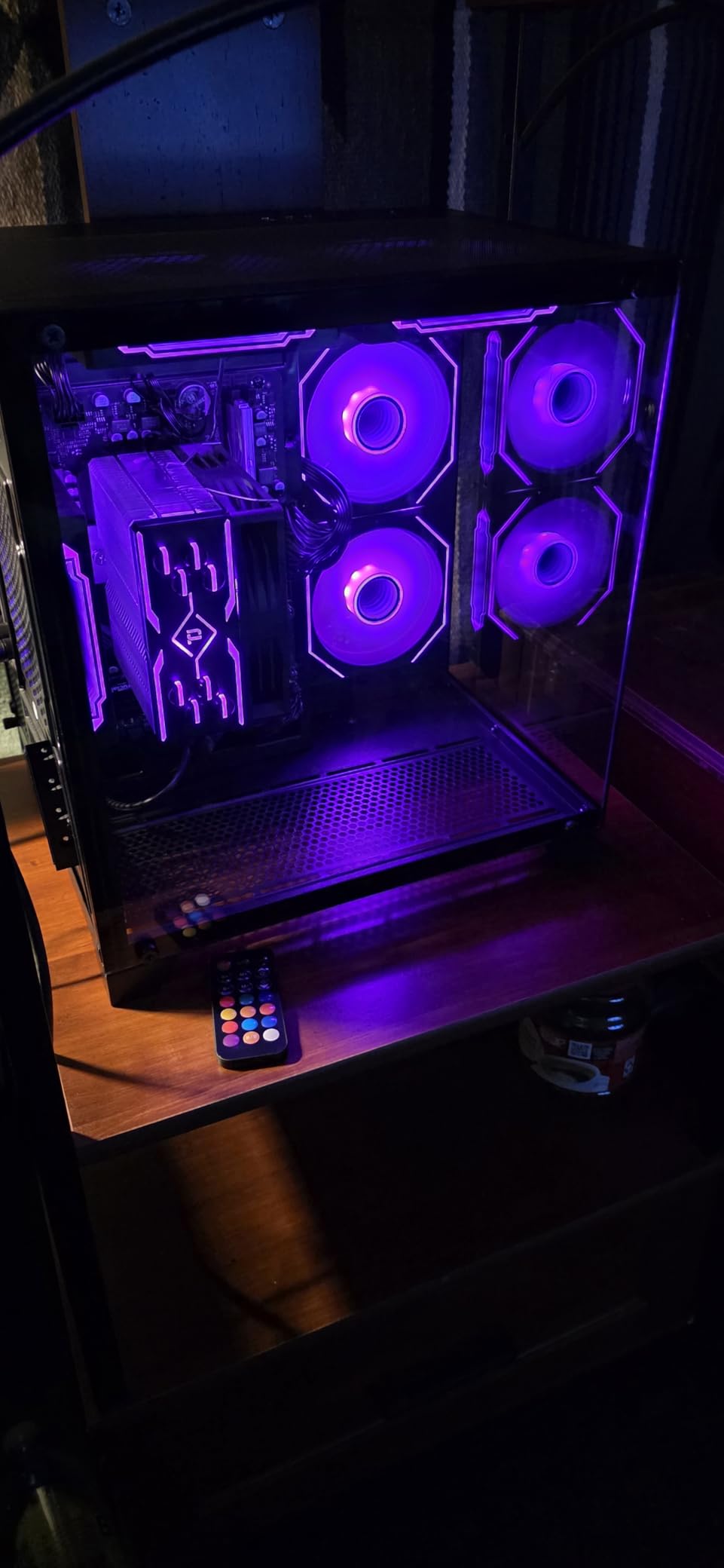 ALCPOK Gaming PC Desktop, AMD Ryzen 7 5700G 3.8GHz, 16GB DDR4 3200MHz RAM, 1TB NVMe SSD, 550W Bronze Power Supply, ARGB Fans, Tower Computer for Office, Photo Editing customer photo 2