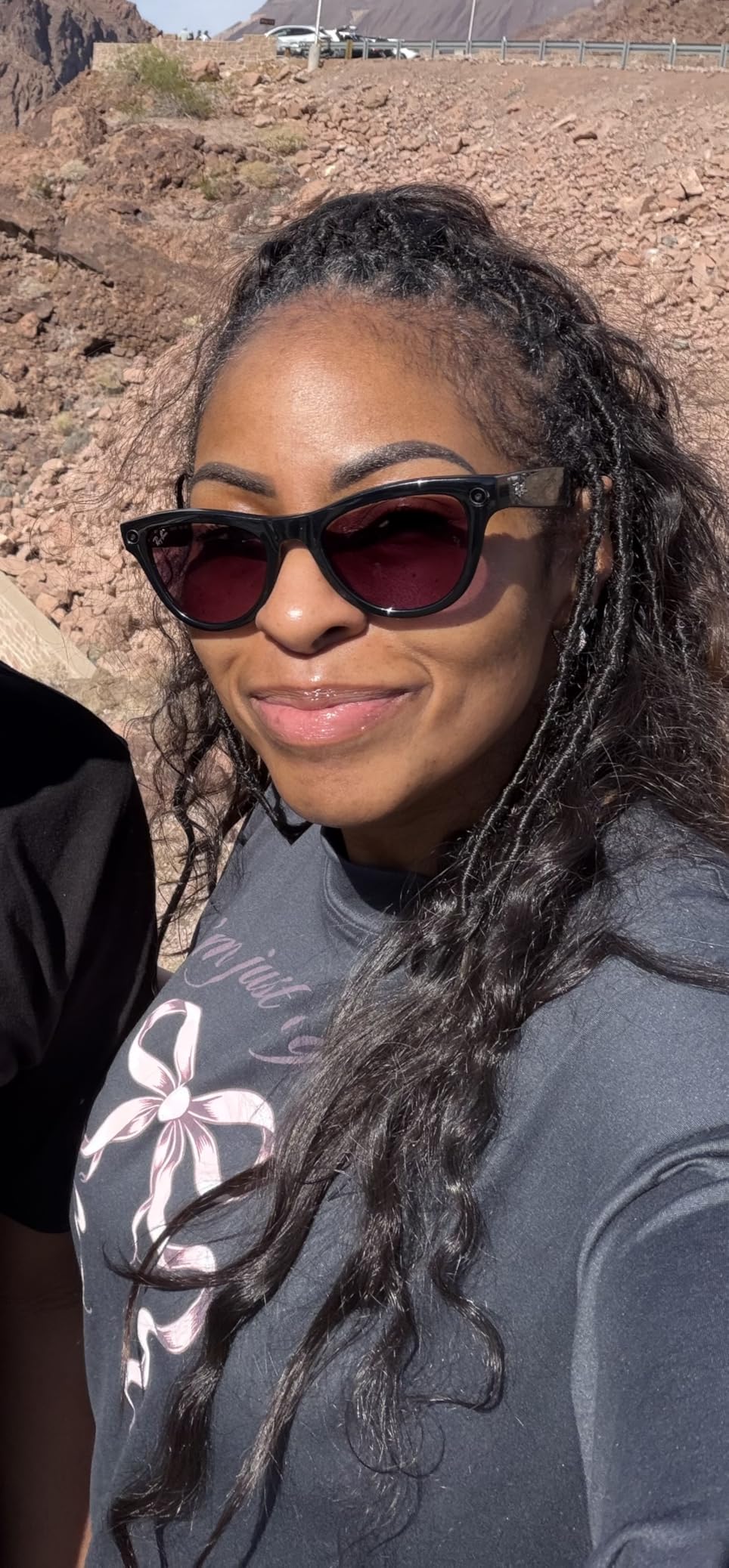 Ray-Ban (Gen 2), Skyler, Shiny Black | Smart AI Glasses for Men, Women - 2x Battery Life - 3K Ultra HD Resolution - 12 MP Ultra-Wide Camera, Audio, Video Recording - Green Lenses - Sunglasses customer photo 2