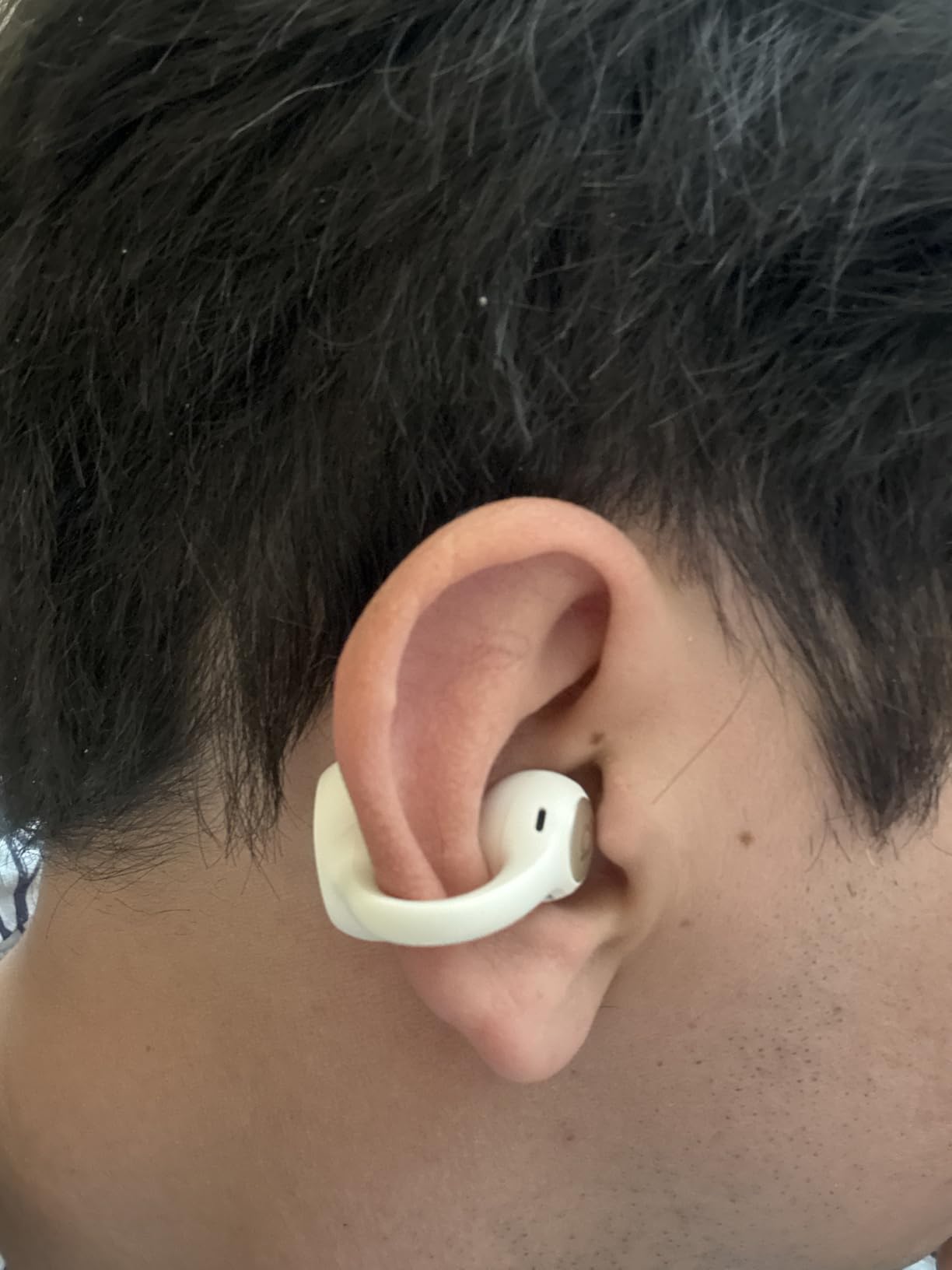 Baseus Inspire XC1 Open Ear Clip-On Earbuds, Sound by Bose, Dolby Audio, Adaptive Tunning Sound, Hybrid 2-Way Driver, Zero-Sense Air Cushion, 4-Mic Adaptive Clear Calls, IP66 Waterproof, 40H Playtime customer photo 2