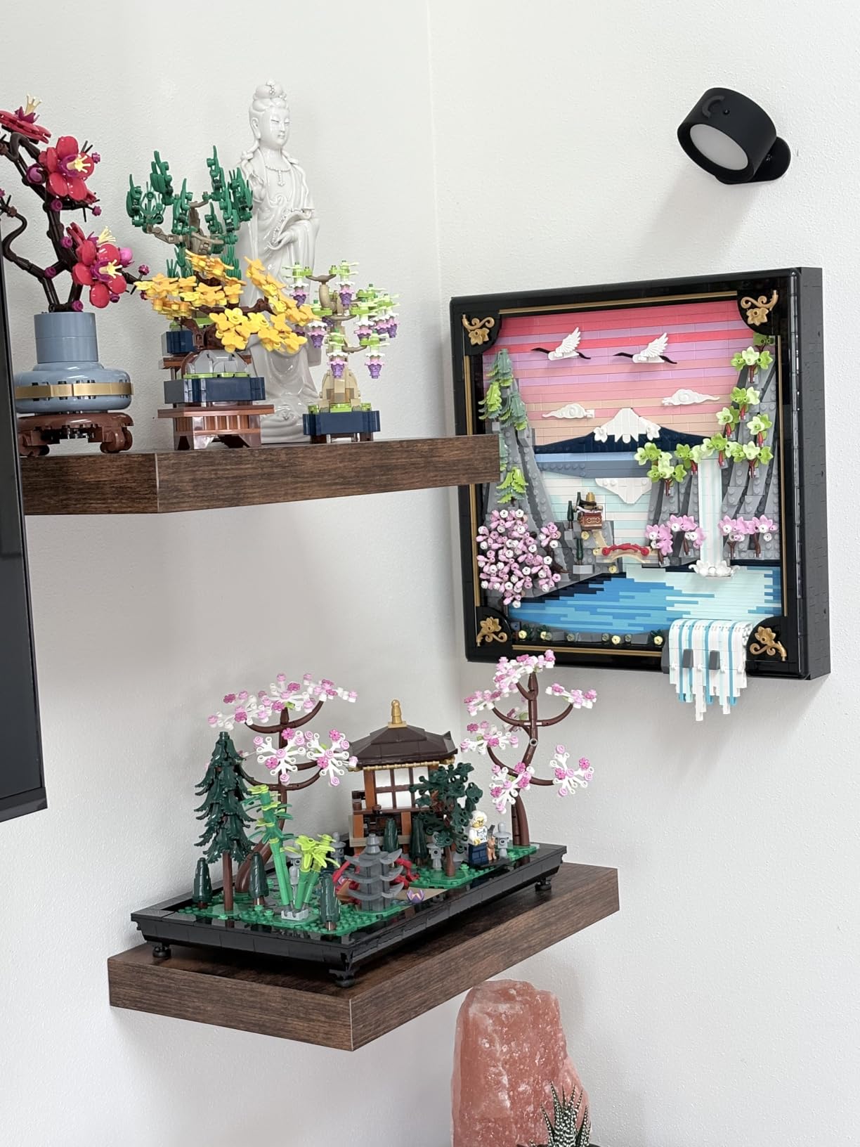 LEGO Art Japanese Cherry Blossom Landscape Building Set (31218) - Framed Wall Decor for Adults customer photo 2