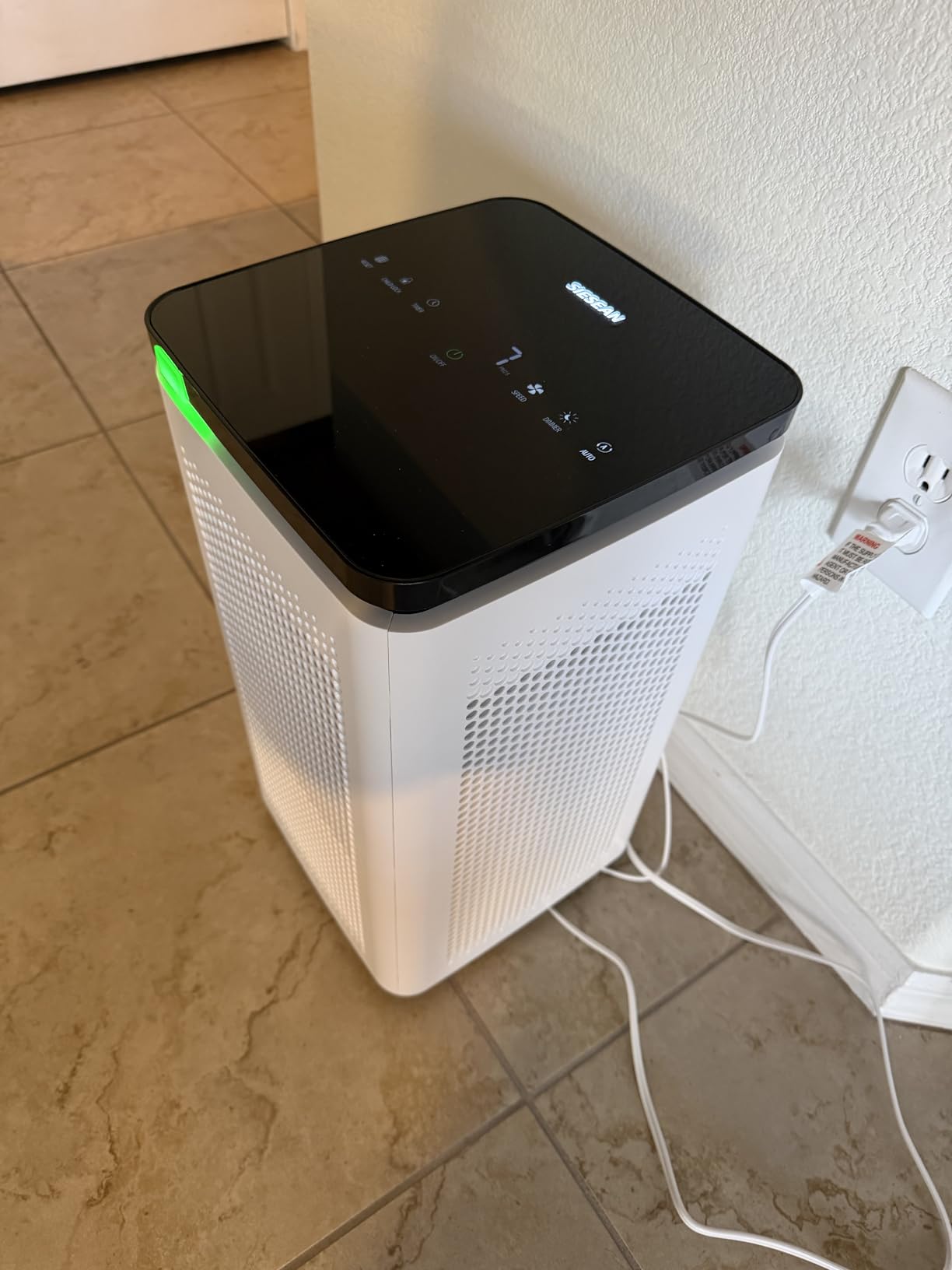 Hepa Air Purifiers for Home up to 3500 Ft², 235 CADR, 30dB Quiet Operation, H13 True HEPA with Carbon Filter, Air Cleaner for Dust, Pollen, Pet Hair, Smoke, VOCs, Odors, Air Quality Display, Auto Mode customer photo 1