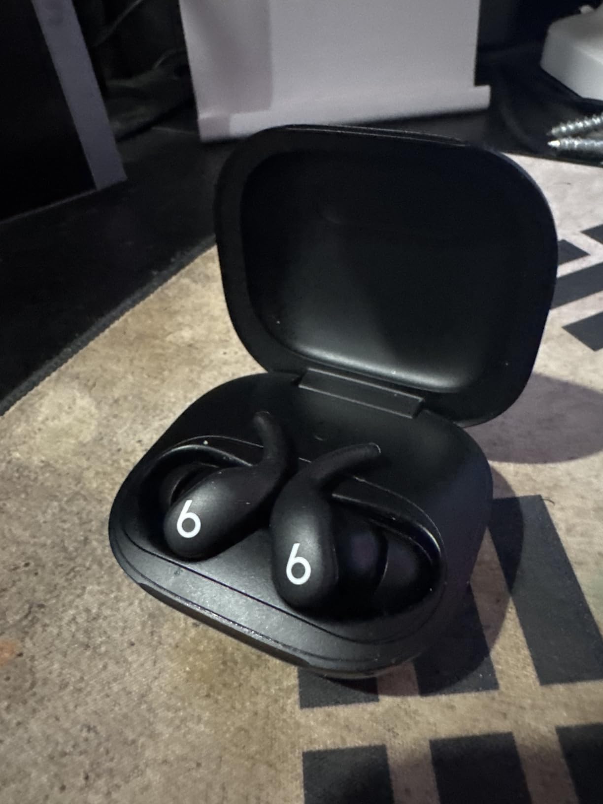Powerbeats Fit - Wireless Noise Cancelling Workout Earbuds with Secure-Fit Wingtips, Up to 30-Hour Battery Life, Sweat & Water Resistant, Apple & Android Compatible - Gravel Gray customer photo 1