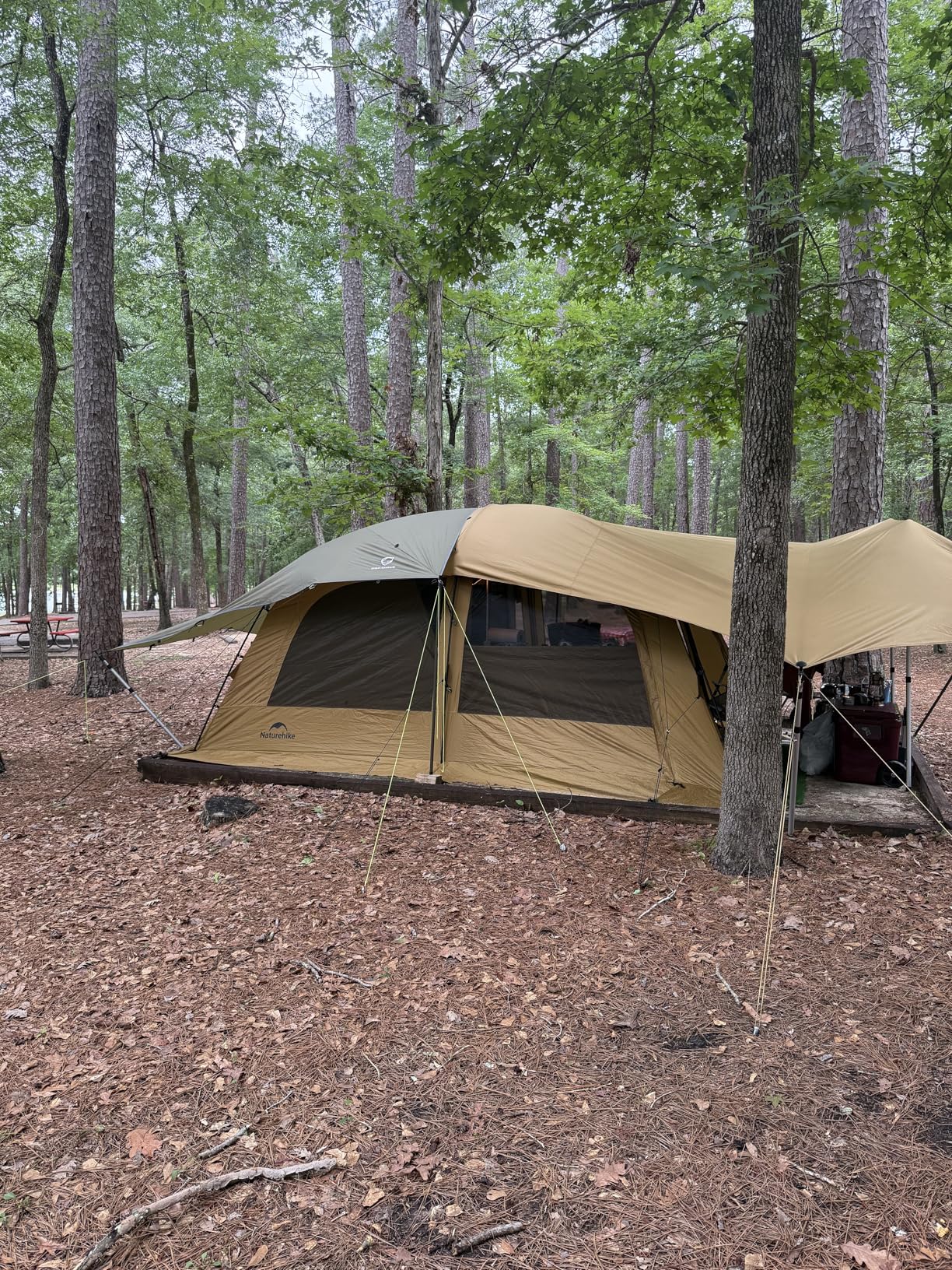 Naturehike Dune Hot Tent with Stove Jack, Double Layer 4 Season Tent, Waterproof 2-4 Person Tents for Camping customer photo 1