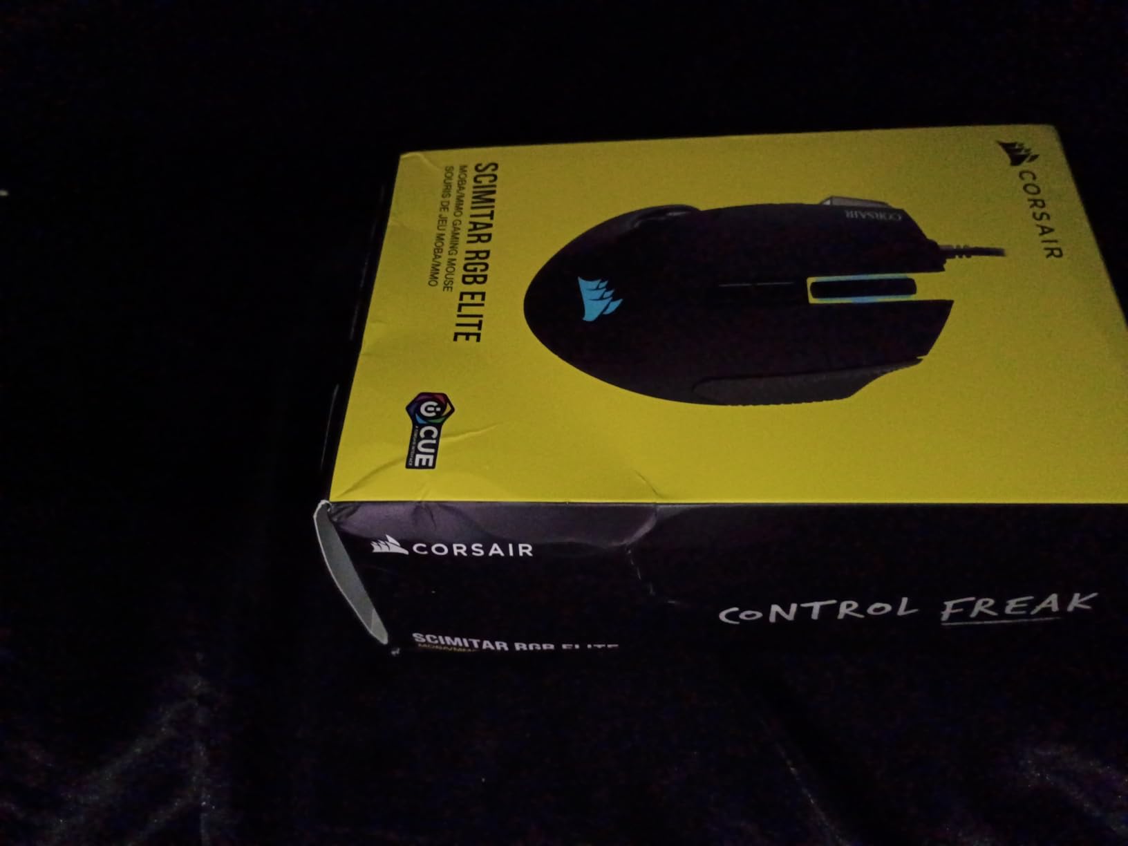 Corsair Scimitar RGB Elite Wired MMO MOBA PC Gaming Mouse - Black | 18,000 DPI, 17 Programmable Buttons, Adjustable Key Slider, Omron Switches, iCUE Compatible, PC, Mac, PS5, PS4, Xbox customer photo 1