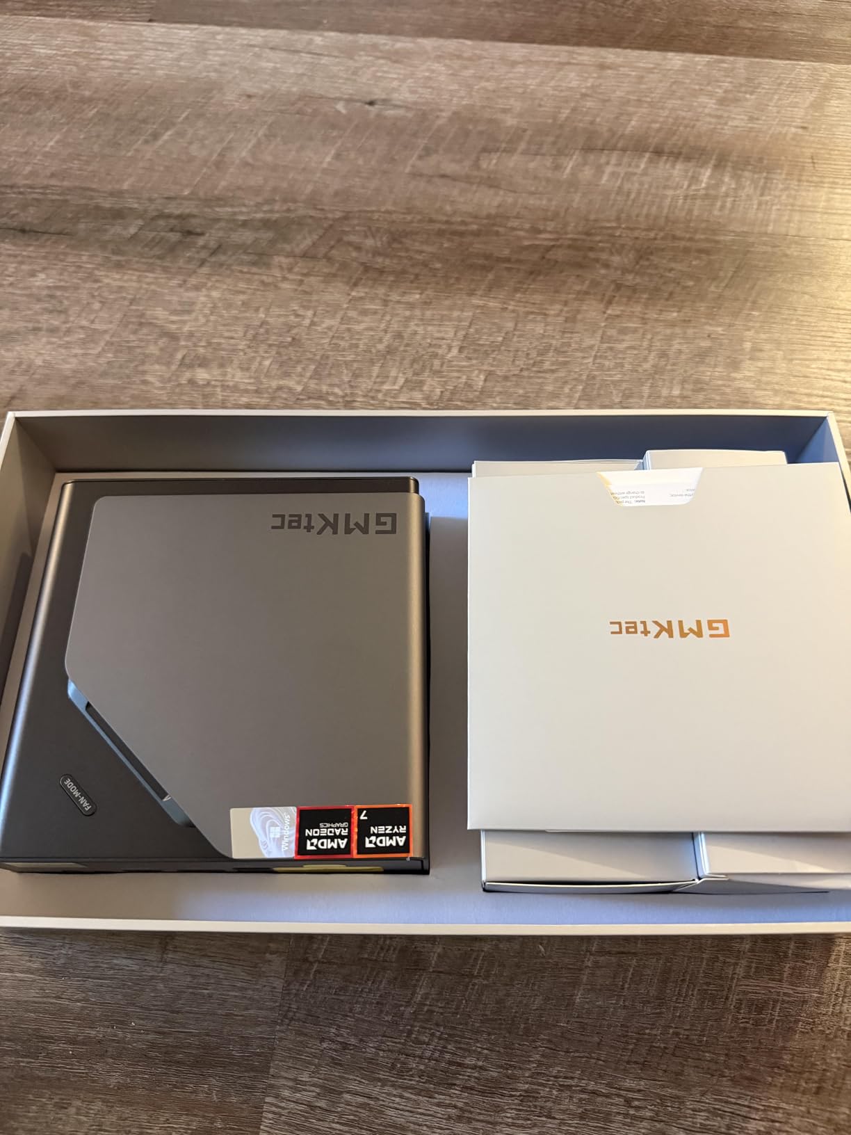 GMKtec Gaming PC Mini Computer, M7 Ultra Ryzen 7 PRO 6850U 32GB DDR5 RAM + 512GB Hard Drive PCIe SSD Oculink Dual NIC LAN 2.5G Desktop, Dual USB4, HDMI 2.1, USB-C customer photo 2