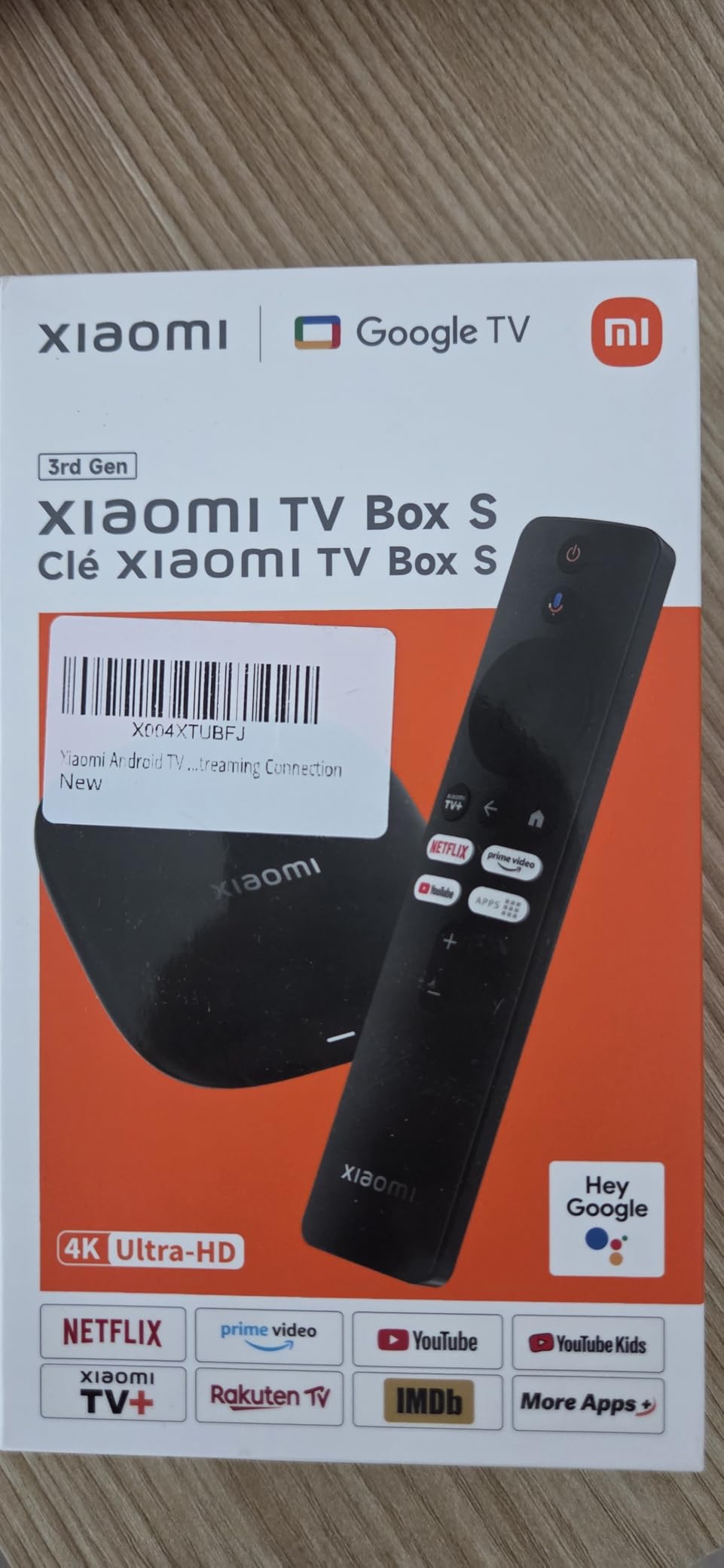 Xiaomi Android Google TV Box S 3rd Gen, 4K UHD TV Box Dolby Vision Atmos & DTS:X, 2GB + 32GB Storage WiFi 6 HDMI 2.1 360° Bluetooth Remote Voice Control for Television Internet Smartphones Streaming customer photo 2