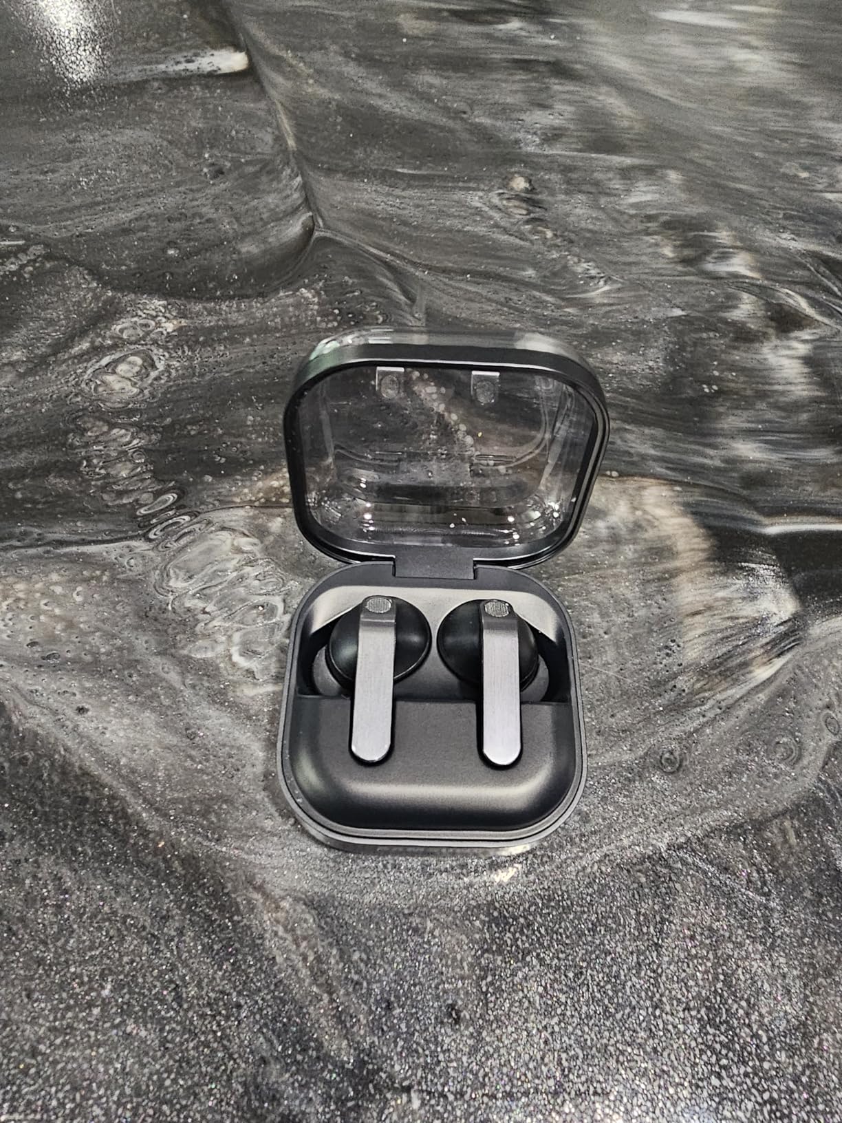 Samsung Galaxy Buds 4 Pro (2026) AI True Wireless Bluetooth Earbuds, Black | Hi-Res Audio, 2-Way Speaker, ANC 2.0, Optimized Comfort, IP57, Live Translation [US Version, 2 Yr Warranty] customer photo 2
