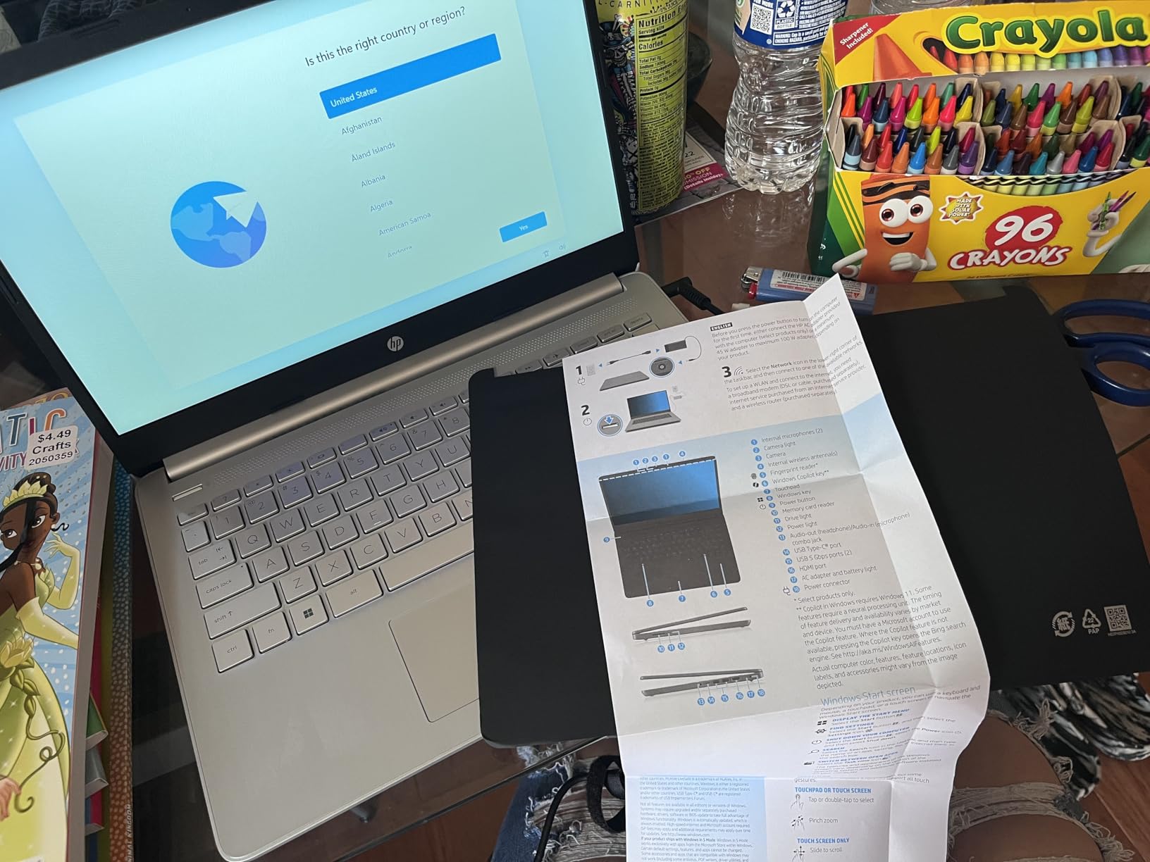 HP Home and Student Essential Laptop with Microsoft 365-8GB RAM - Intel Inside, 64GB SSD, Fast Charge and 12hrs Battery customer photo 2