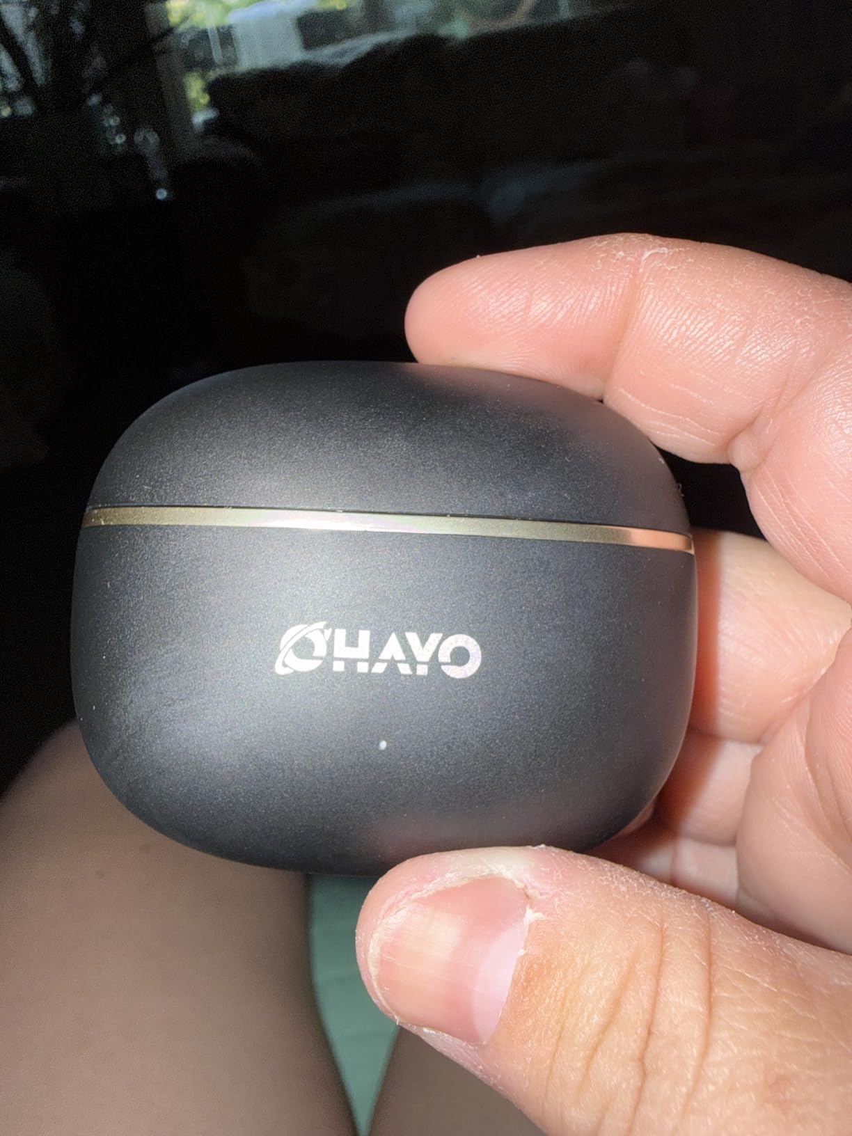 OHAYO A7 Open Ear Clip-On Headphones for Glasses Wearers Safe for Running Streets, 4.7g Weightless Fit, 40H Battery, Bluetooth 5.4, Black customer photo 1