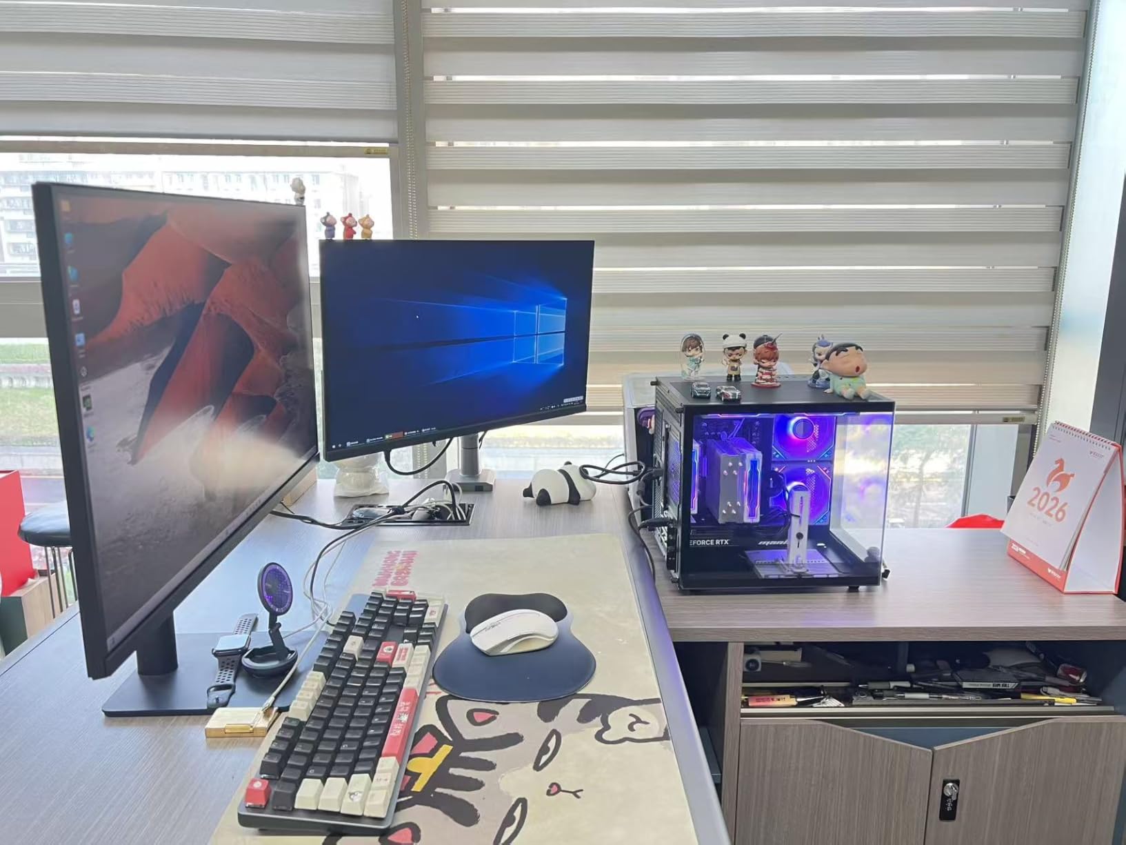 Prebuilt Gaming PC Desktop | Ryzen 5 Up to 4.1G | RX 560 4G Graphics Card | 16G DDR4 RAM | 512G SSD | Wi-Fi 6 | Tower Computer for Home Office, Student & Casual Gaming (White) customer photo 2