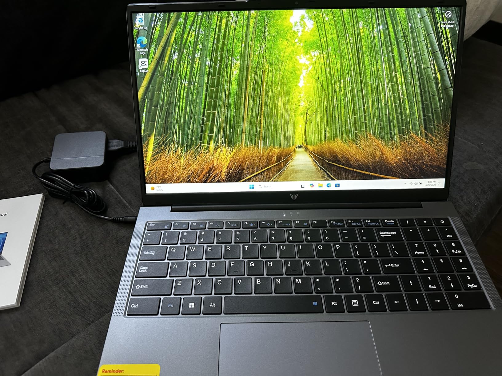 KAIGERR Laptop with Intel 12-Core i5 Processor (Up to 4.5GHZ), High Performance Laptop Computer with Windows 11, Intel Iris Xe Graphics, 16GB RAM 512GB SSD, WiFi 6, Webcam, 15.6 inch IPS Display customer photo 2