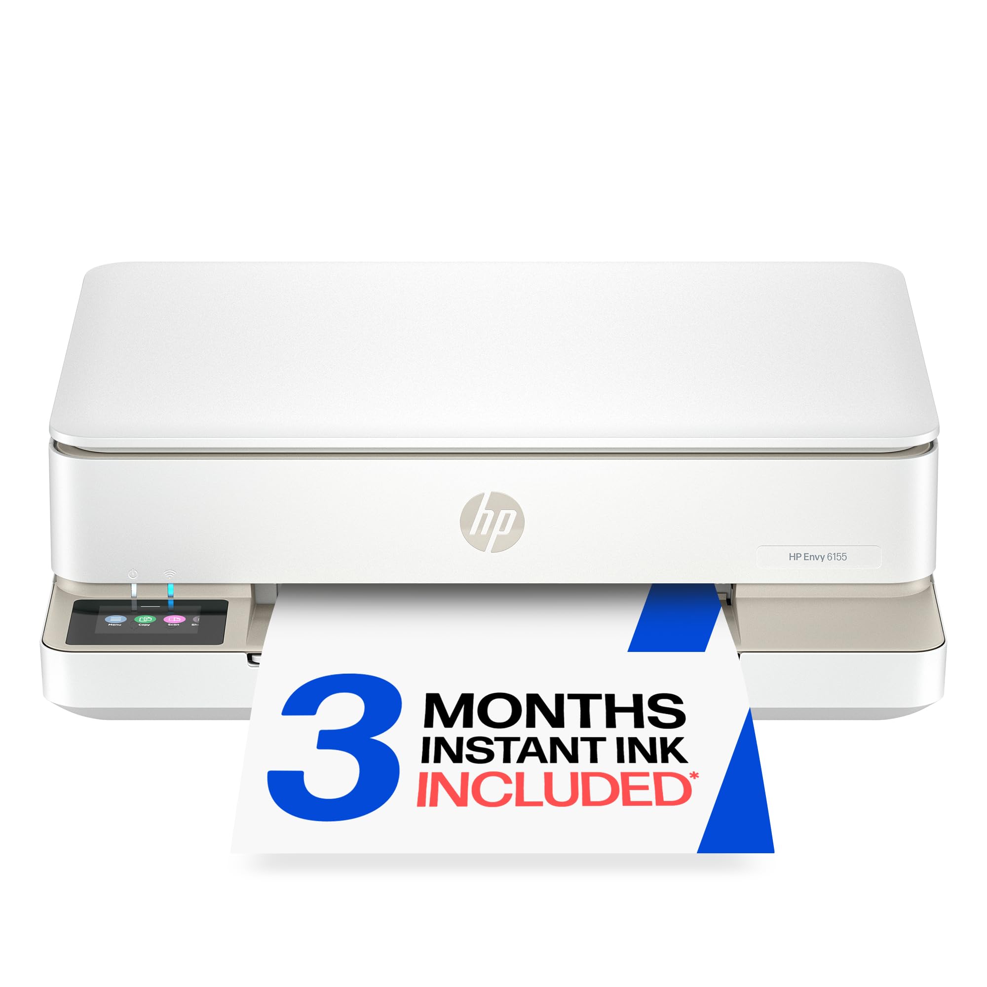 HP Envy 6155 Wireless All-in-One Color Inkjet Printer, Print, Scan, Copy, Duplex Printing Best-for-Home, 3 Month Trial of Instant Ink Included, AI-Capable (C2WR7A) Portobello customer photo 1