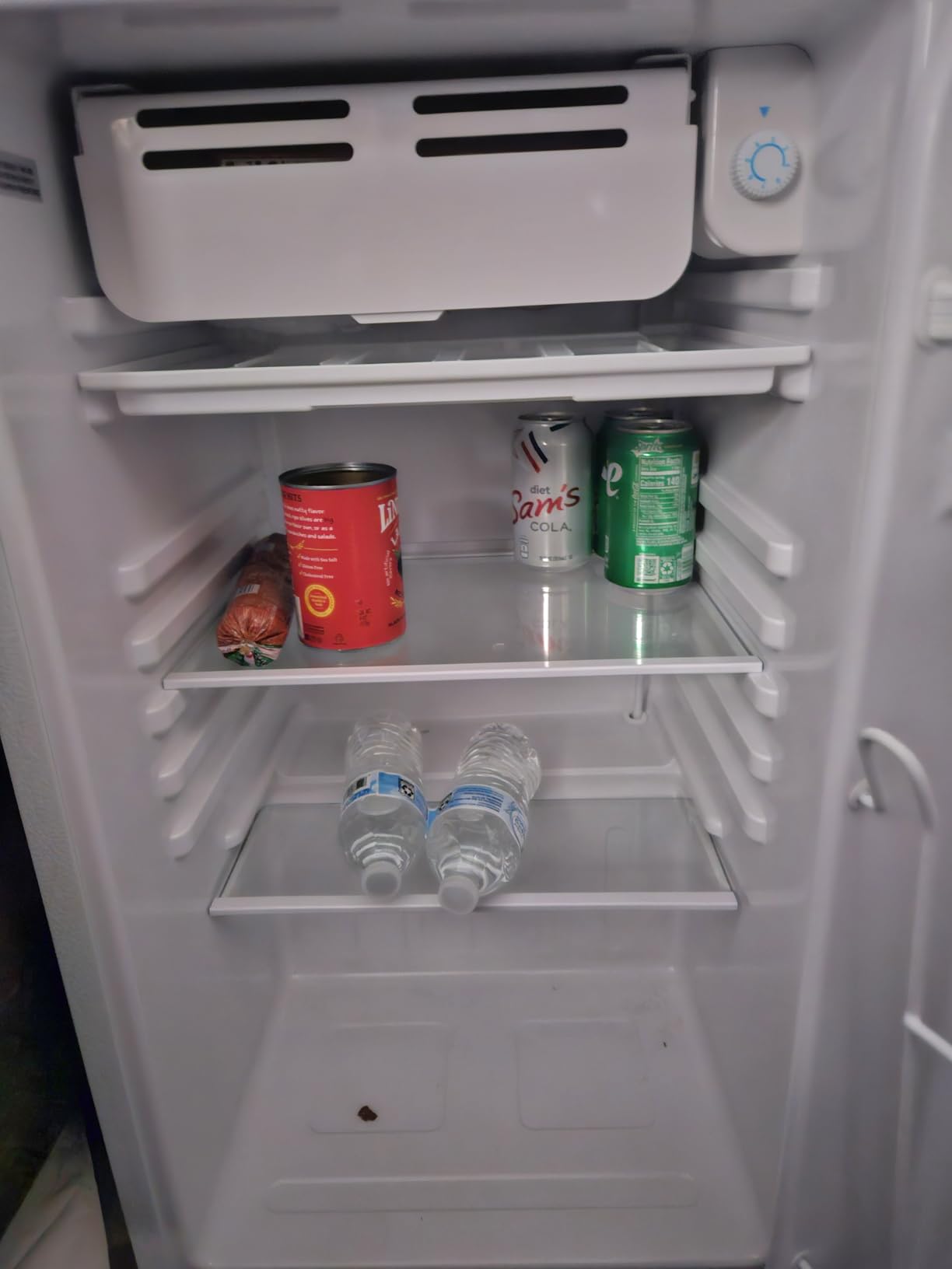 COWSAR Dorm Fridge without Freezer, 4.4 Cu.Ft Single Reversible Door Office Refrigerator with Adjustable Thermostat, Removable Glass Shelves, Commercial Compact Fridge for Bedroom Dorm Office customer photo 2
