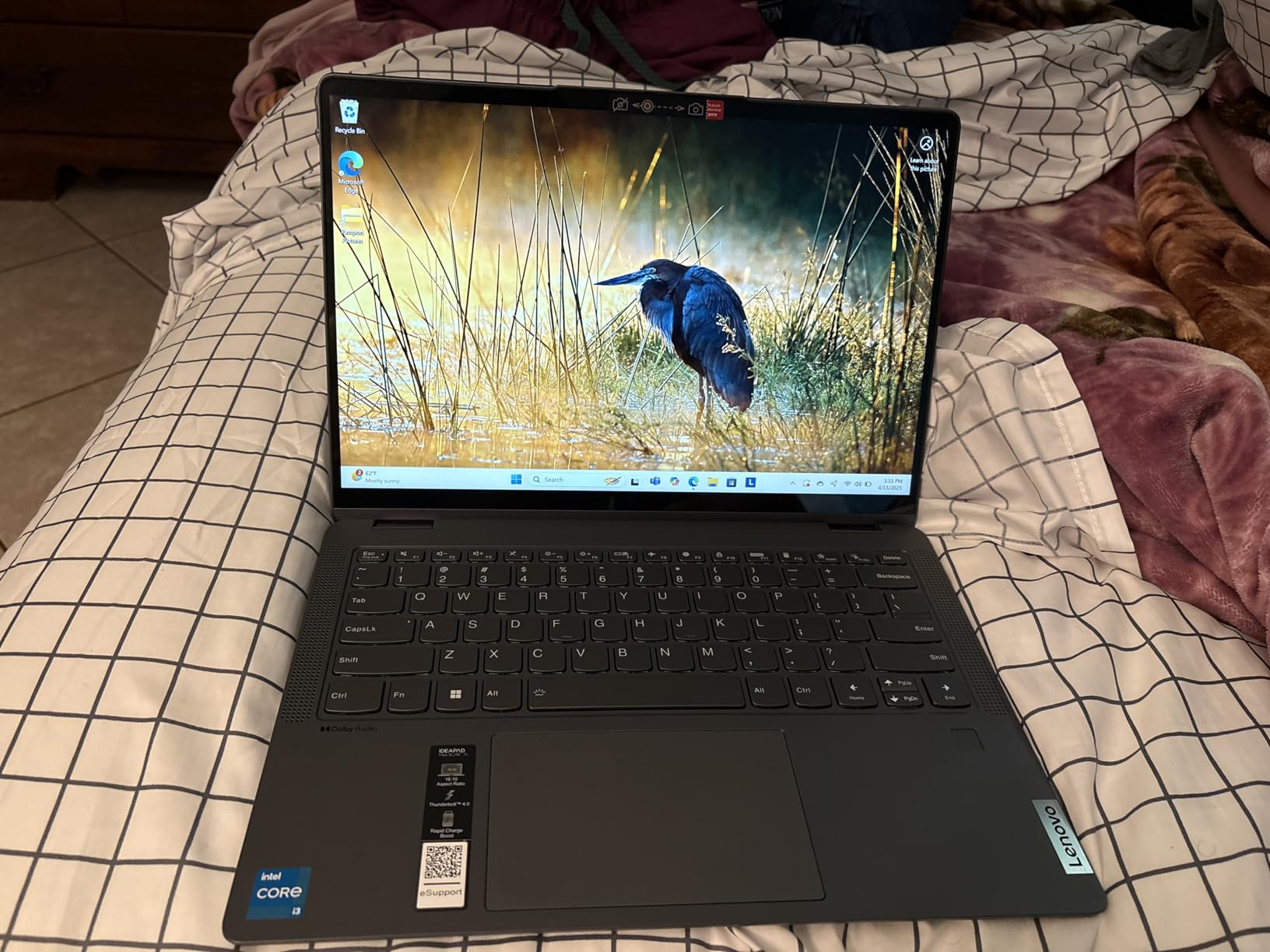 Lenovo 16 IPS FHD+ i7-13620H Office 365 2026 16GB DDR5 1TB SSD Laptop | Intel 10-Core CPU, USB-C PD & DP WiFi 6 BT 5.2 HDMI Windows 11 All-Day Power Business Computer - Home Office Video Editing customer photo 1