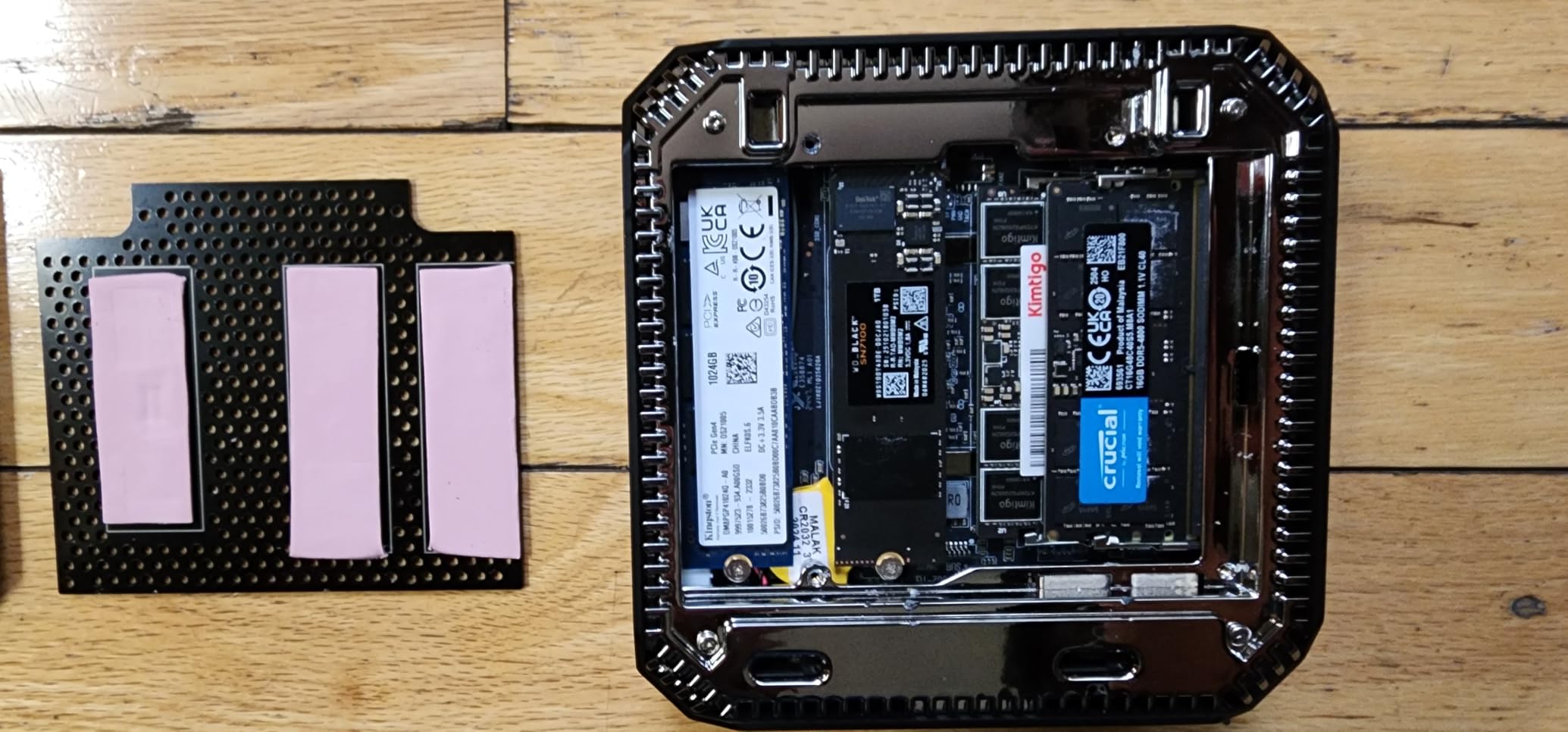 Mini Gaming PC Ryzen 7 7735HS A6, 8C/16T Up to 4.75GHz 54W, AMD Radeon 680M Graphics, USB-C, WiFi6/BT5.2/2.5G LAN, 16GB LPDDR5 RAM, 512GB PCIe SSD, Small Desktop Computer customer photo 2