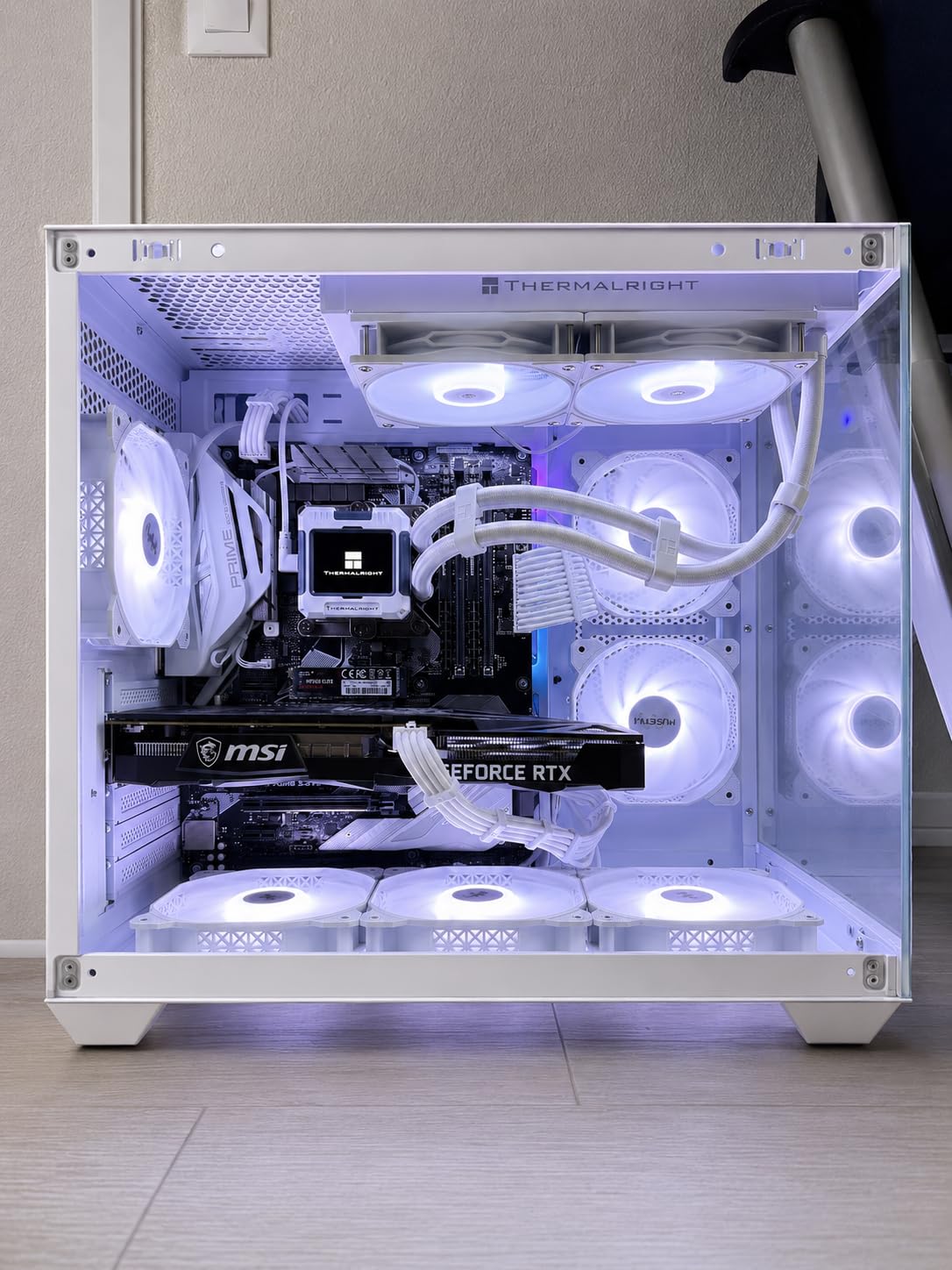 Newegg Motherboard CPU Memory Combo - PRO B550M-VC WiFi Bundle with Ryzen 5 5500 and T-Force Delta RGB 16GB (2 x 8GB) TF3D416G3200HC16FDC01 customer photo 1