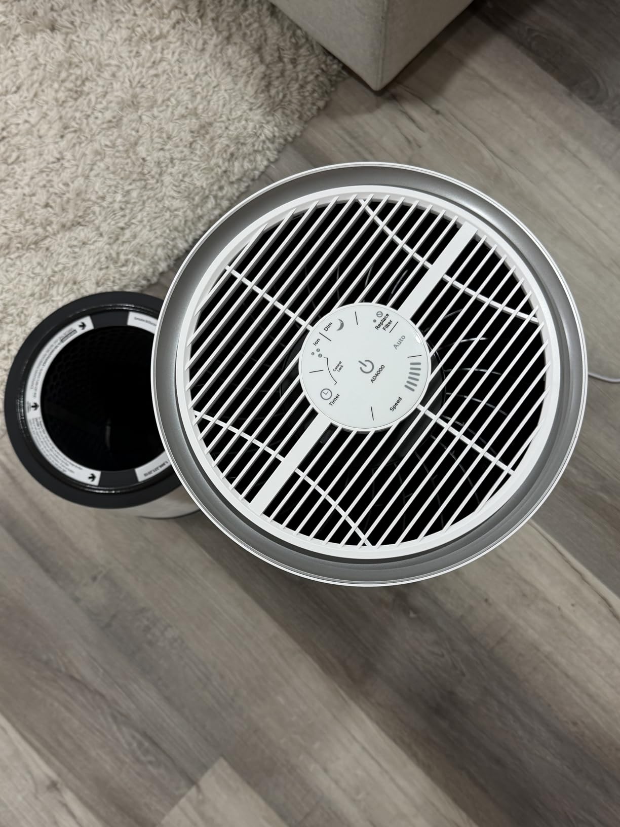 AIRDOCTOR AD4000 Air Purifier. Perfect for Large Rooms, Basements Up to 2,776 ft2. Removes Smoke, Dust, Pet Hair, Odors, Pollen. Hospital-Grade UltraHEPA & Premium Carbon Filtration customer photo 1