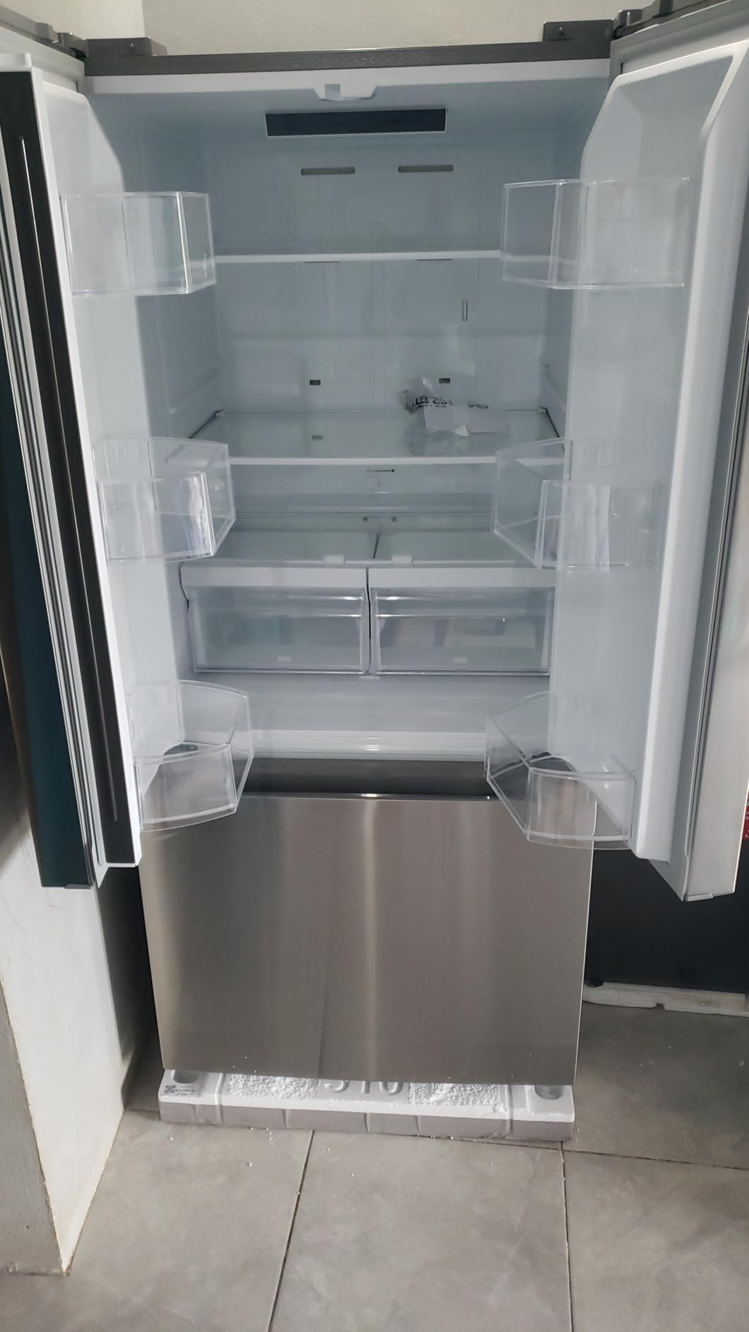 KoolMore 30 Inch 20 Cu Ft Top Freezer Refrigerator, Stainless Steel, Freestanding Full Size Fridge Freezer for Home Kitchen or Garage customer photo 2