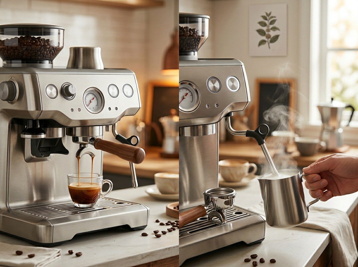 Best Espresso Machine With Steamer