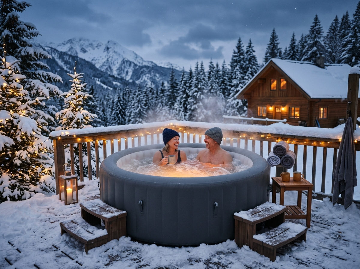 Best Inflatable Hot Tubs for Winter