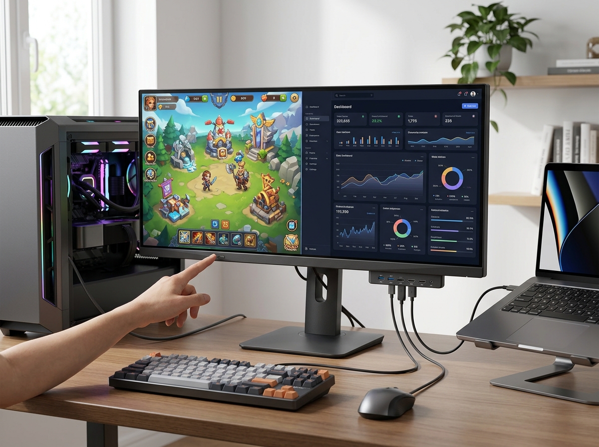 Best Monitors with KVM Switch