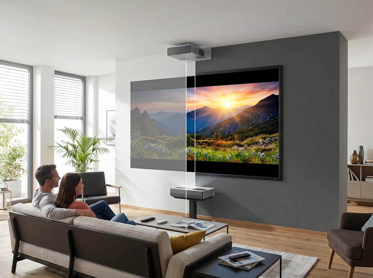 Best Projector Screens for Ambient Light Rejection