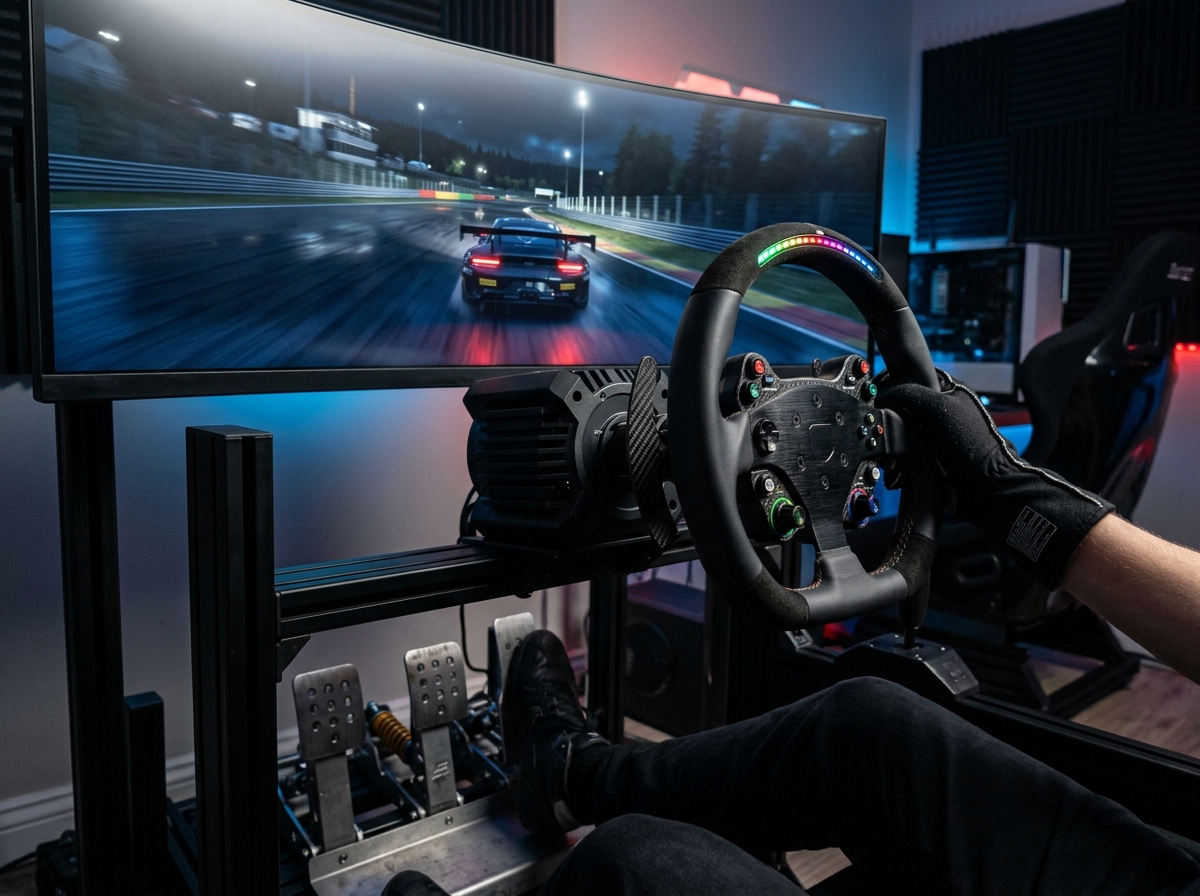 Best Sim Racing Wheels and Pedals