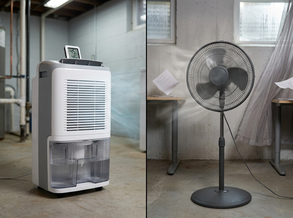 Dehumidifier vs Fan: Which Is Better for Humidity? 2026
