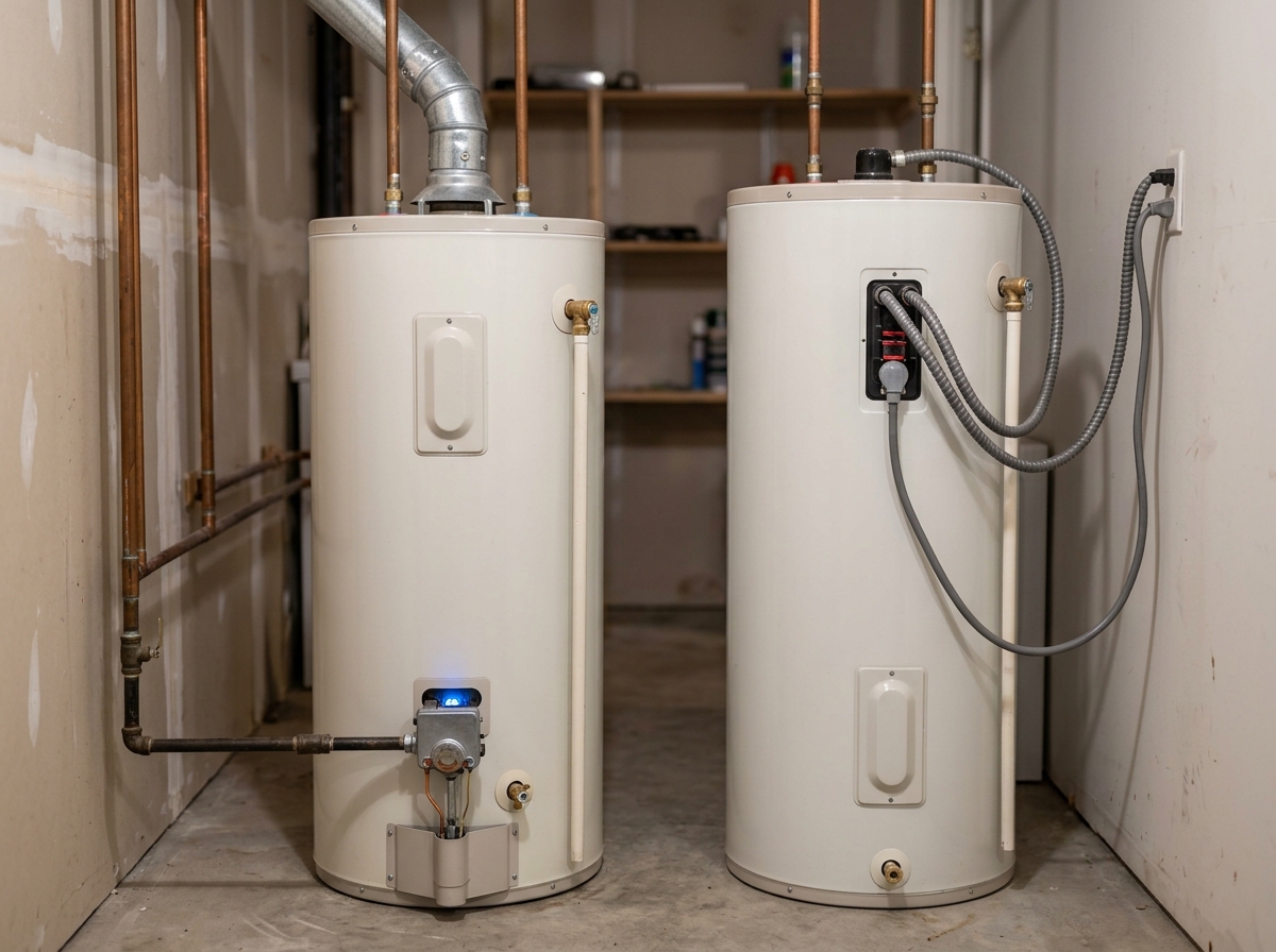 Gas vs Electric Water Heater