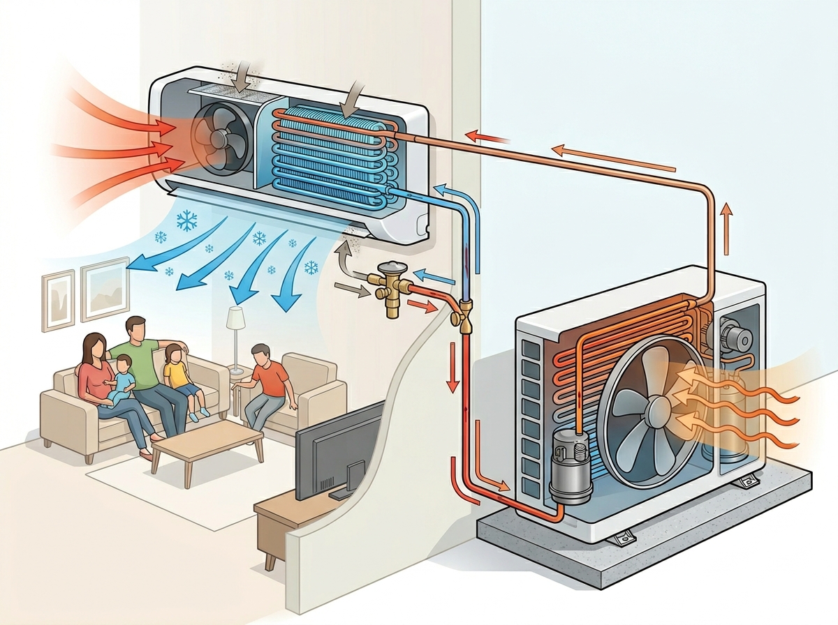 How Does an Air Conditioner Work (June 2026)