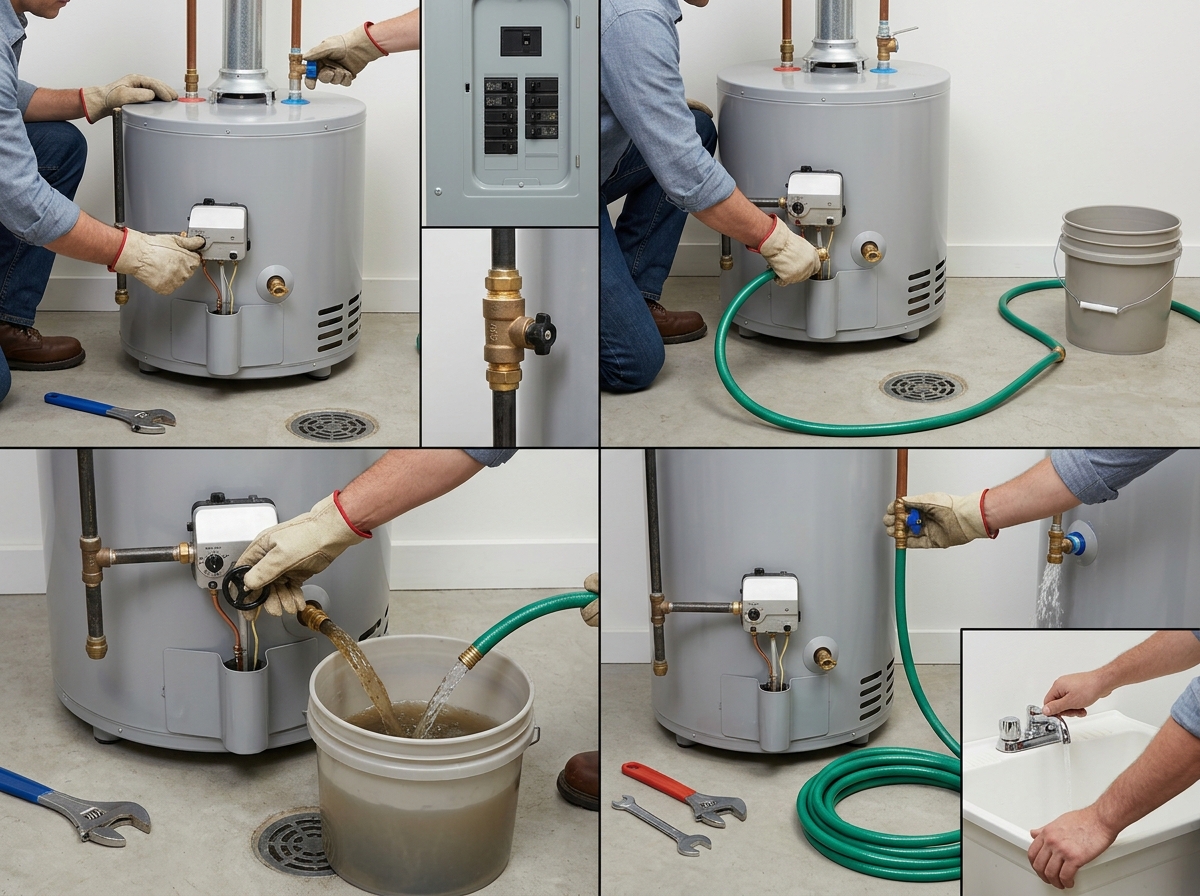 How to Drain a Water Heater (June 2026)