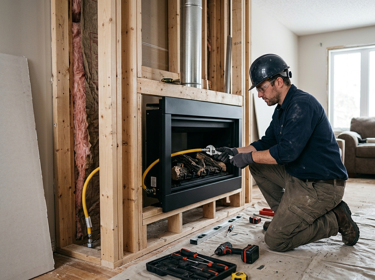 How to Install Gas Fireplaces: Complete 2026 Step-by-Step Guide