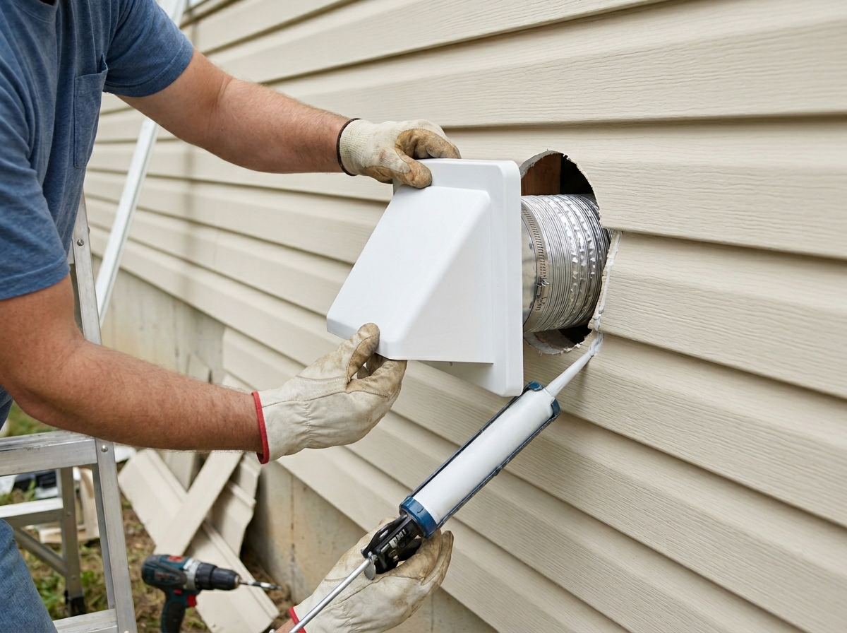 How to Install a Bathroom Vent Through a Wall