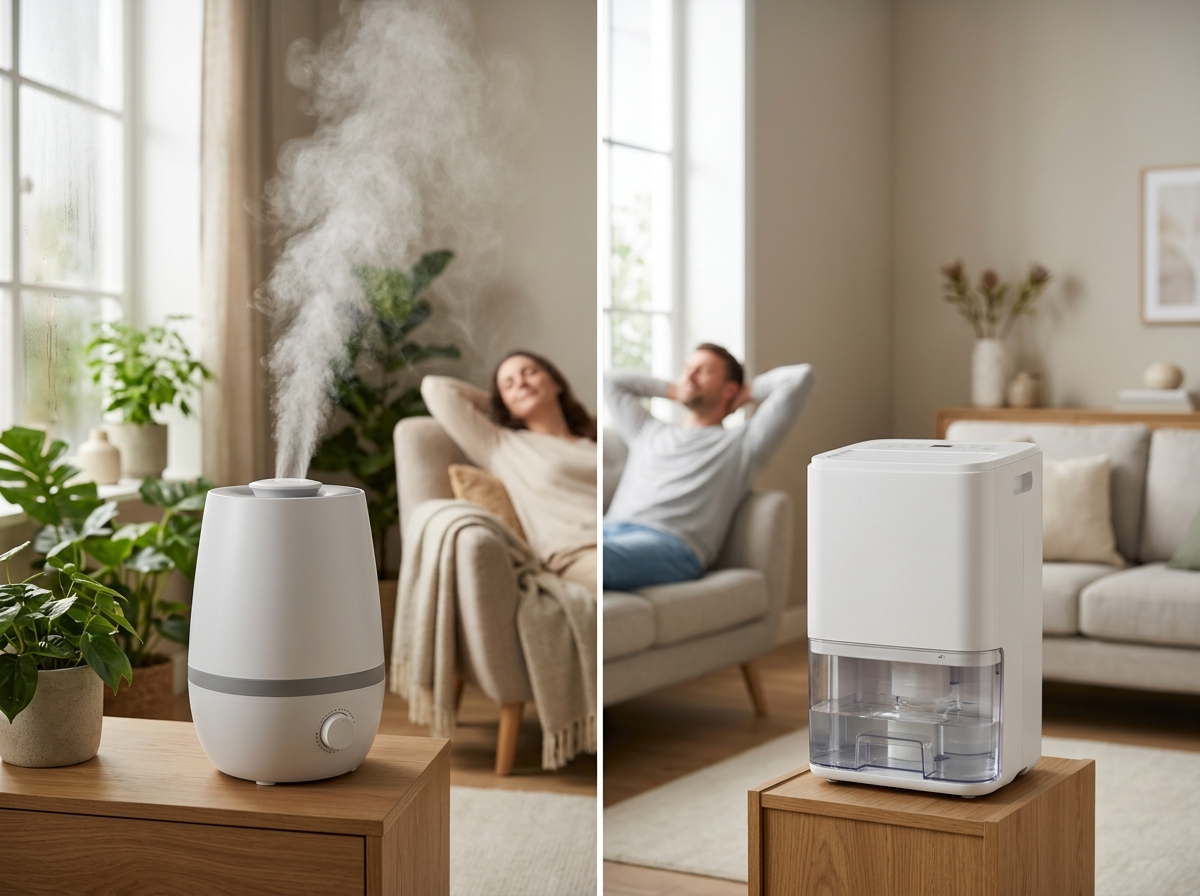 Humidifier vs Dehumidifier