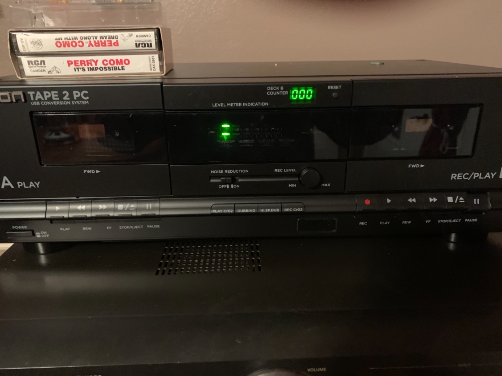 ION Audio iTR01 Tape 2 PC | USB Cassette Deck Conversion System with RCA & USB cables customer photo 1