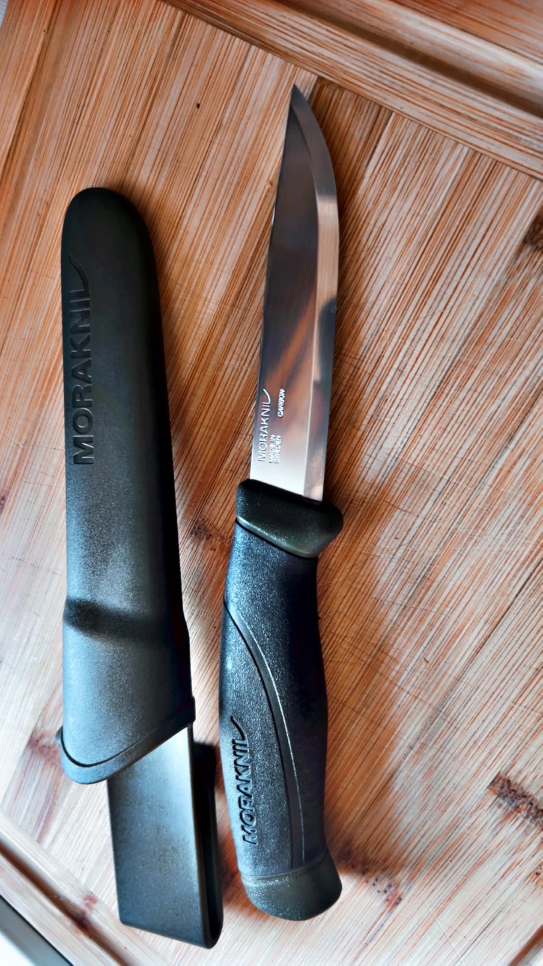 Morakniv Companion Carbon Steel Fixed-Blade Knife with Sheath customer photo 1