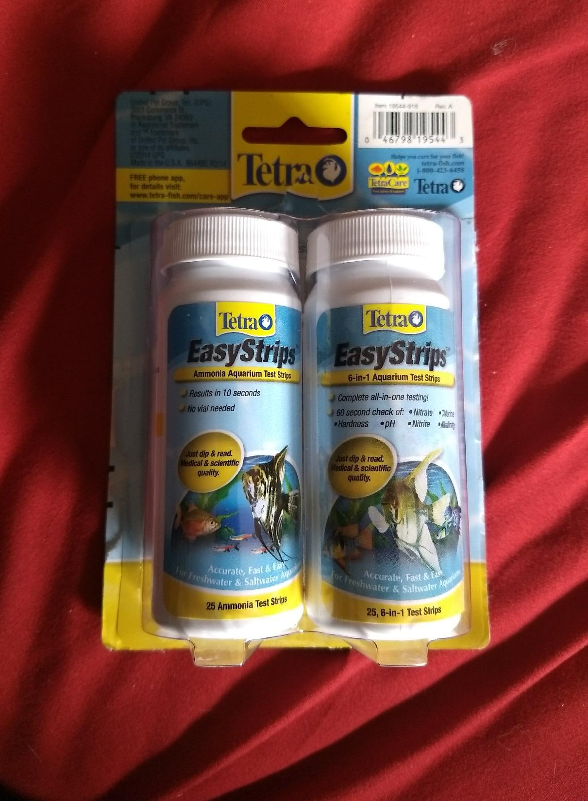 Tetra EasyStrips Complete Aquarium Water Test Kit, 25 Count | 7 Water Quality Tests In 1 Kit customer photo 1