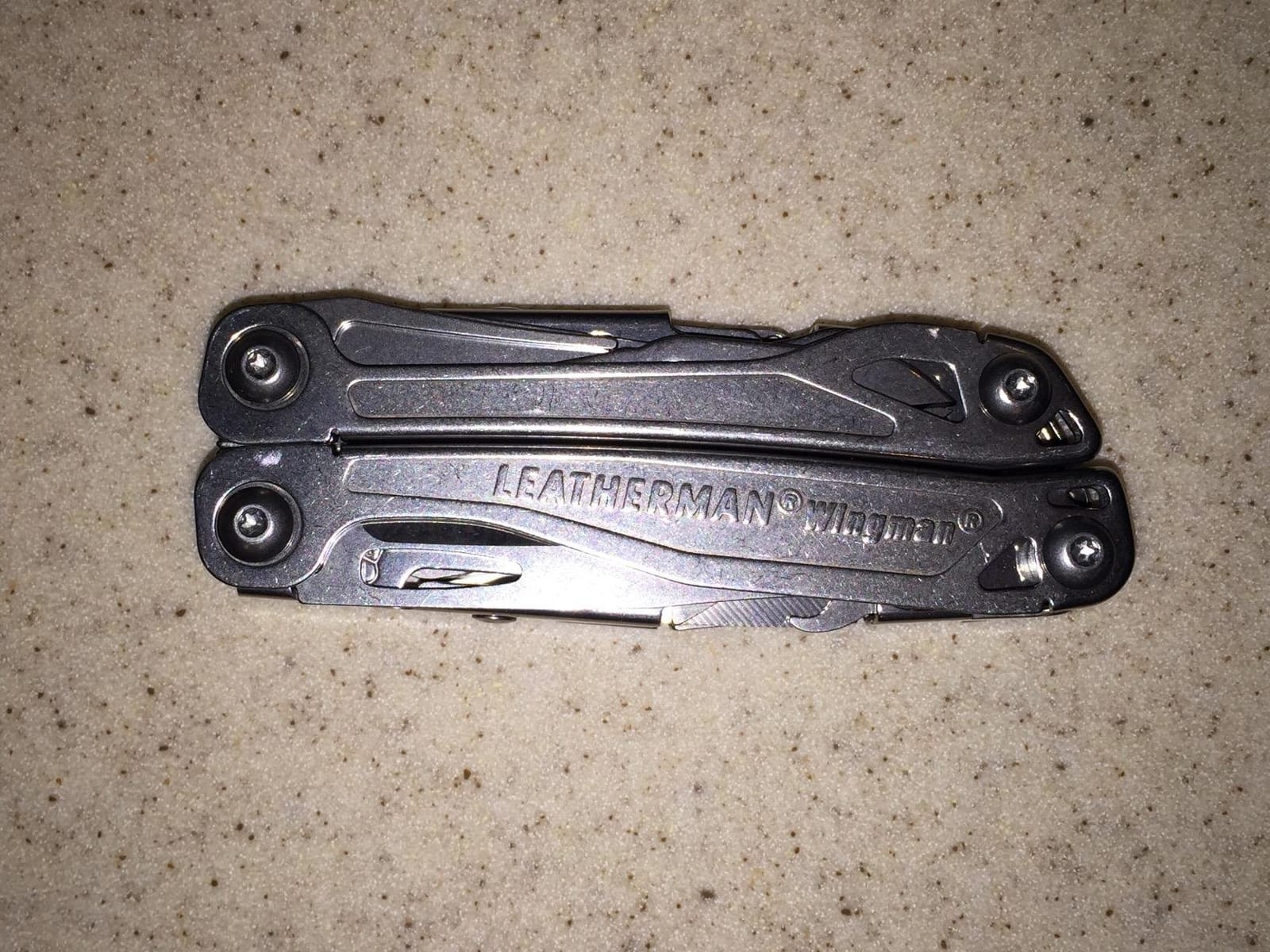 Leatherman Wingman Multi-Tool, Spring-Action Pliers and Scissors, Stainless | One-Hand Opening Blade, 14 Tools, 25-Year Guarantee customer photo 2
