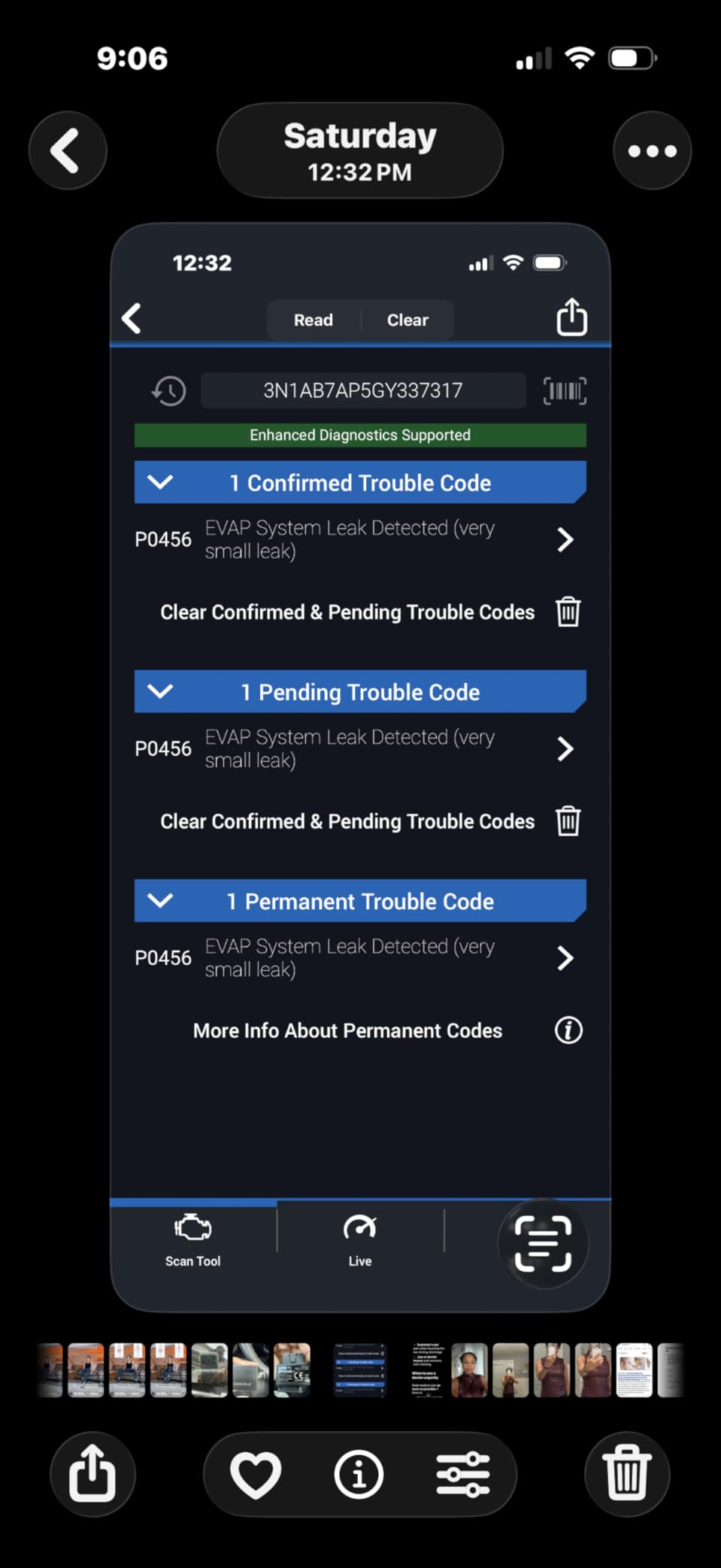 BlueDriver OBD2 Scanner Bluetooth, No Subscription, ABS SRS TPMS customer photo 1
