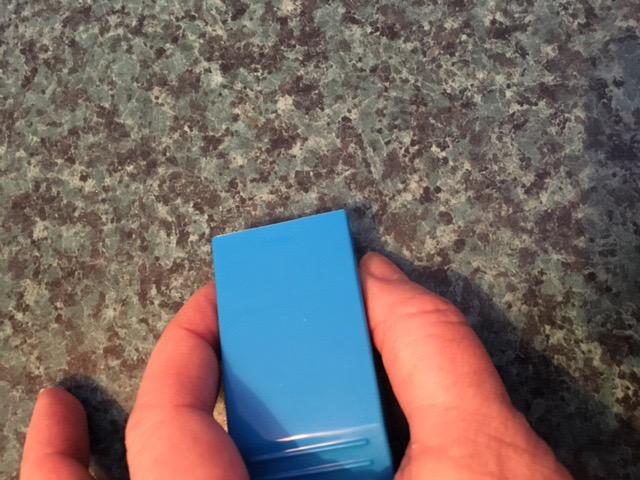 Acu-Life Pill Cutter with Storage, Cut Pills, Vitamins and Tablets, Blue | Stainless Steel Blade, Sturdy, Accurate, Safely Cuts in Half Small, Tiny and Large Pills, for Seniors, Pets, BPA Free customer photo 1