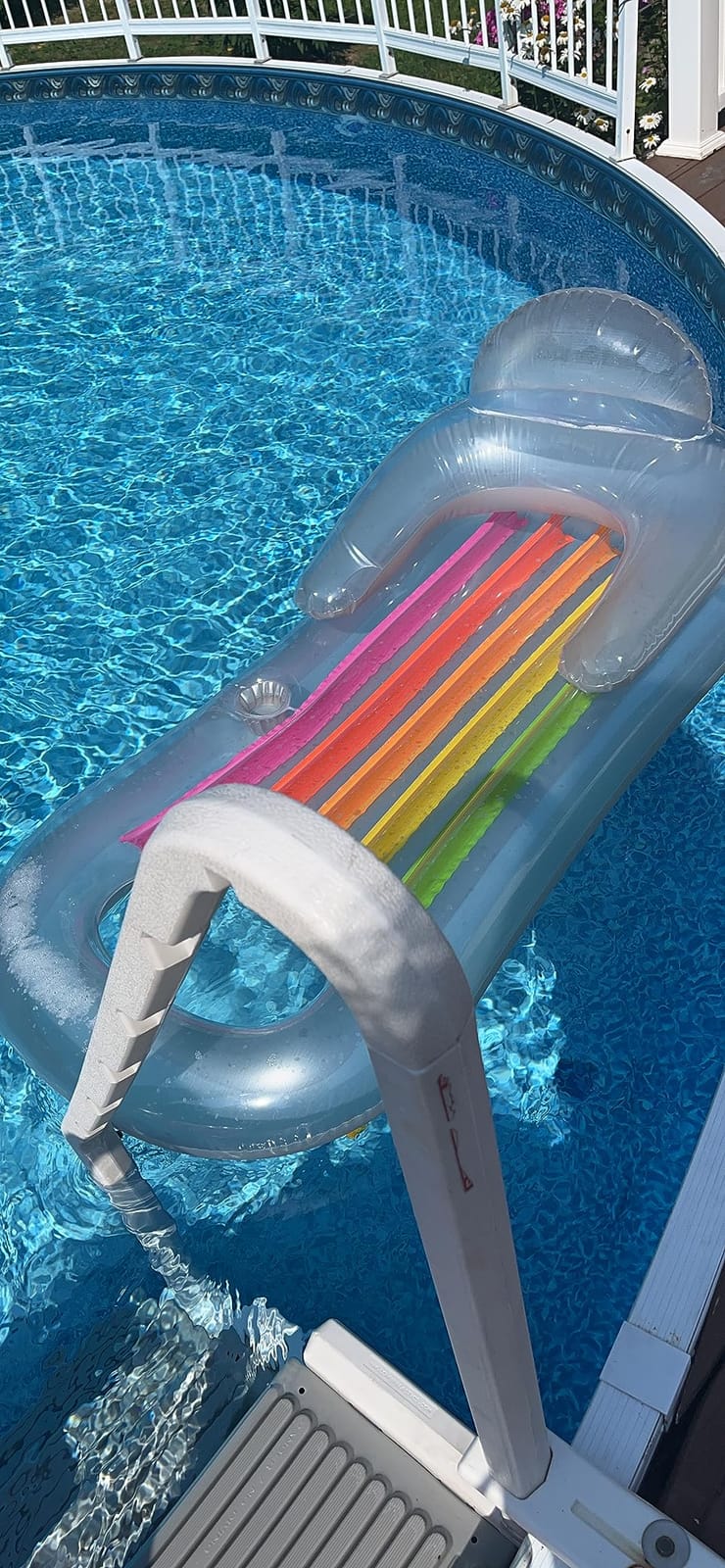 Intex King Kool Lounge Inflatable Swimming Pool Lounger with Headrest (Pair) customer photo 2