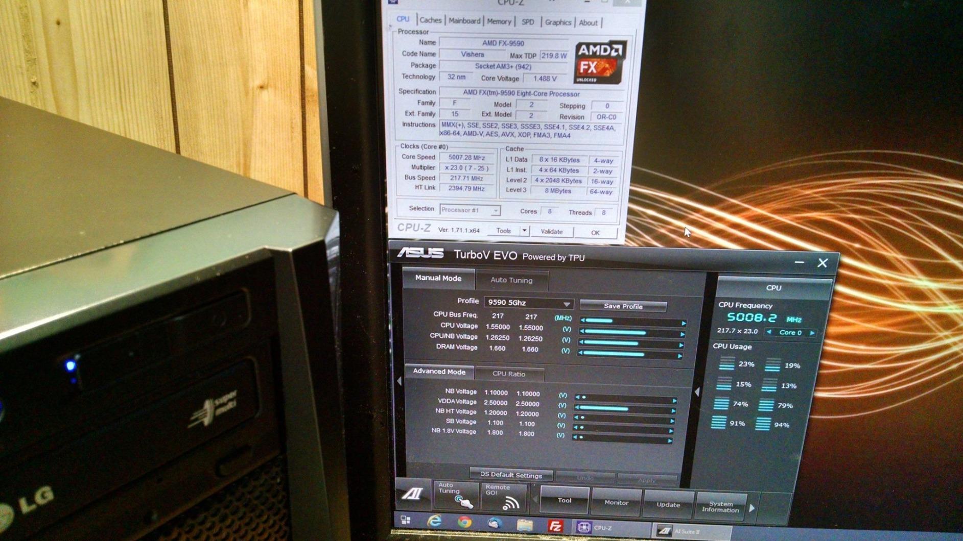 AMD FD9590FHHKWOF FX-9590 OEM FX-Series 8-Core Black Edition customer photo 1