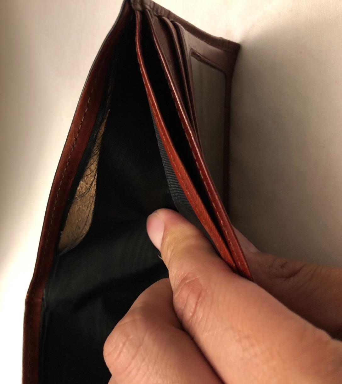 Bosca Men's Executive Wallet in Old Leather - RFID customer photo 1