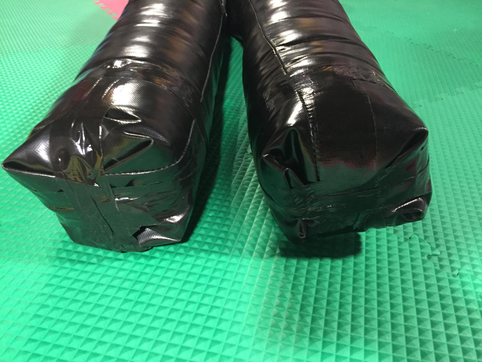 Combat Sports Legged Grappling Dummy - 35 to 140 lb Nylon Training Partner for MMA, Jiu-Jitsu, Wrestling, Takedowns, Throws, Submissions & Striking | Reinforced vinyl nylon build, realistic leg design for takedowns throws submissions, 35-140 lb options, solo training customer photo 1
