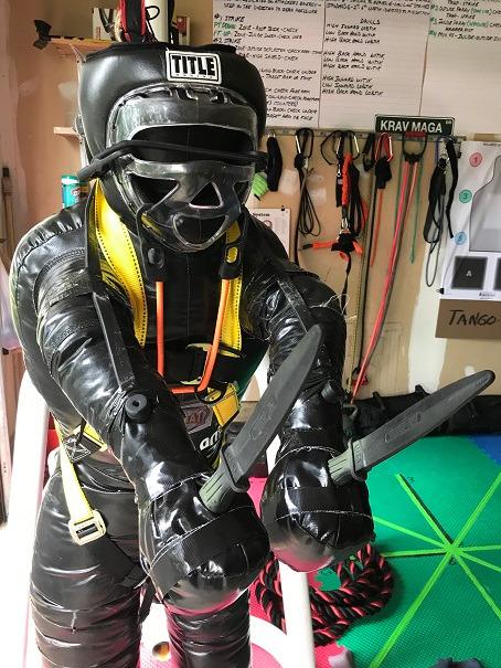 Combat Sports Legged Grappling Dummy - 35 to 140 lb Nylon Training Partner for MMA, Jiu-Jitsu, Wrestling, Takedowns, Throws, Submissions & Striking | Reinforced vinyl nylon build, realistic leg design for takedowns throws submissions, 35-140 lb options, solo training customer photo 2