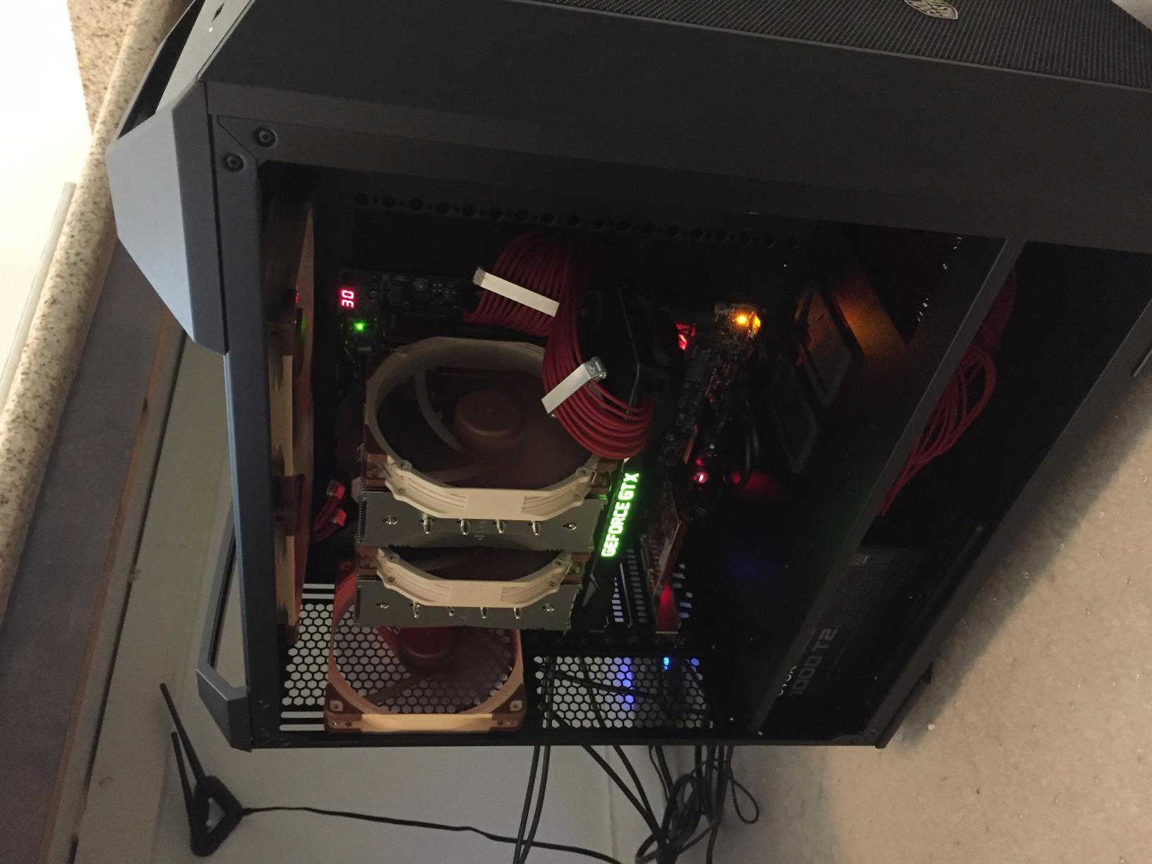 Noctua NH-D15, Quiet High-Performance Dual Tower CPU Cooler | 168mm Height, Enthusiast-Grade Low-Noise Cooling, 6 Heatpipes, For Intel & AMD, Dual 140mm Fans, Rich Accessory Kit customer photo 2
