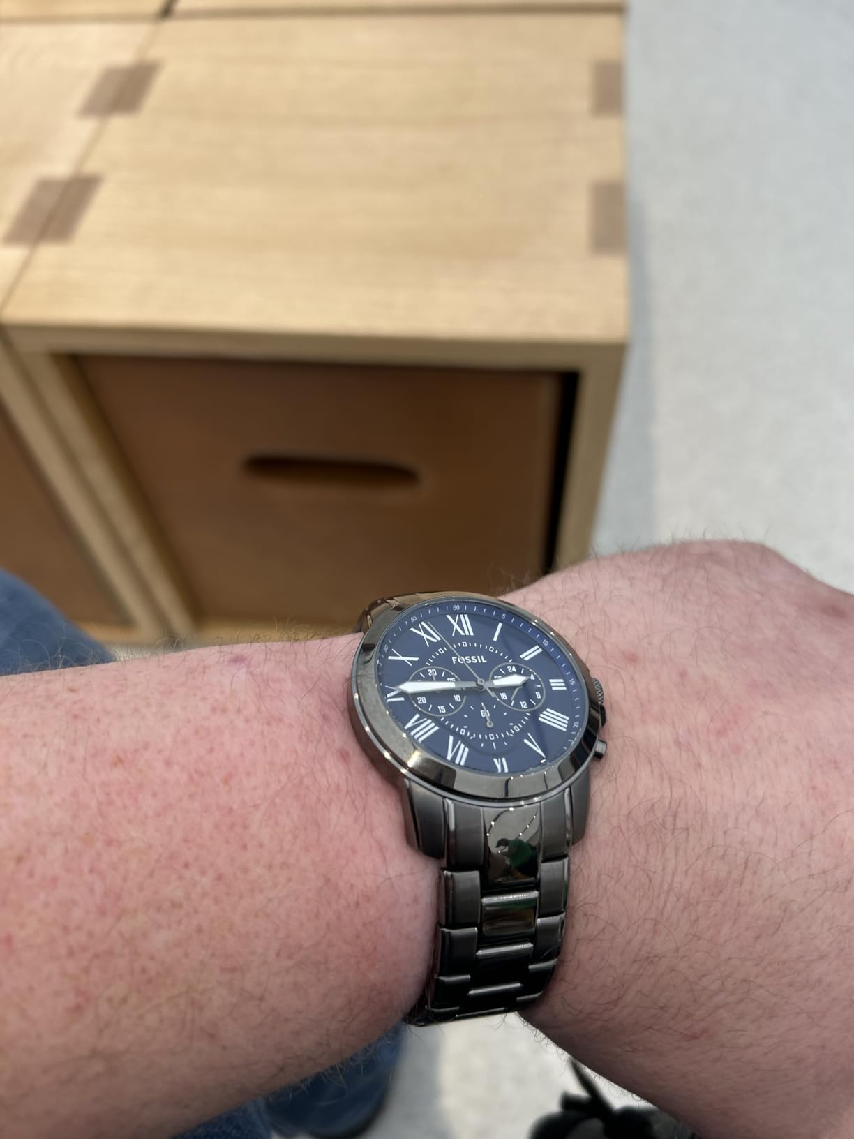Fossil Men's Watch, Grant Quartz Chronograph Watch customer photo 2